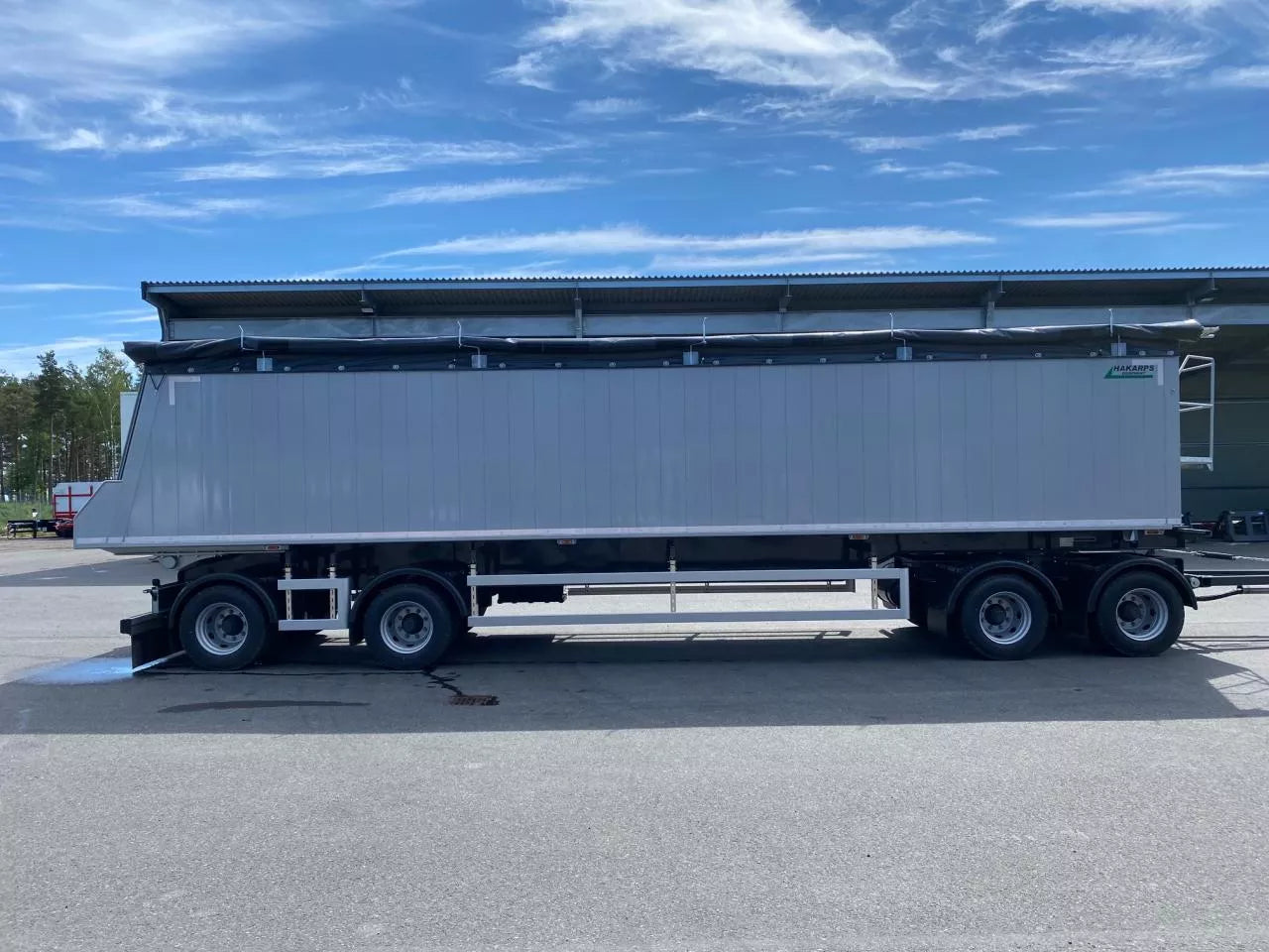4 axlad 38 tons aluminium vagn 45m3
