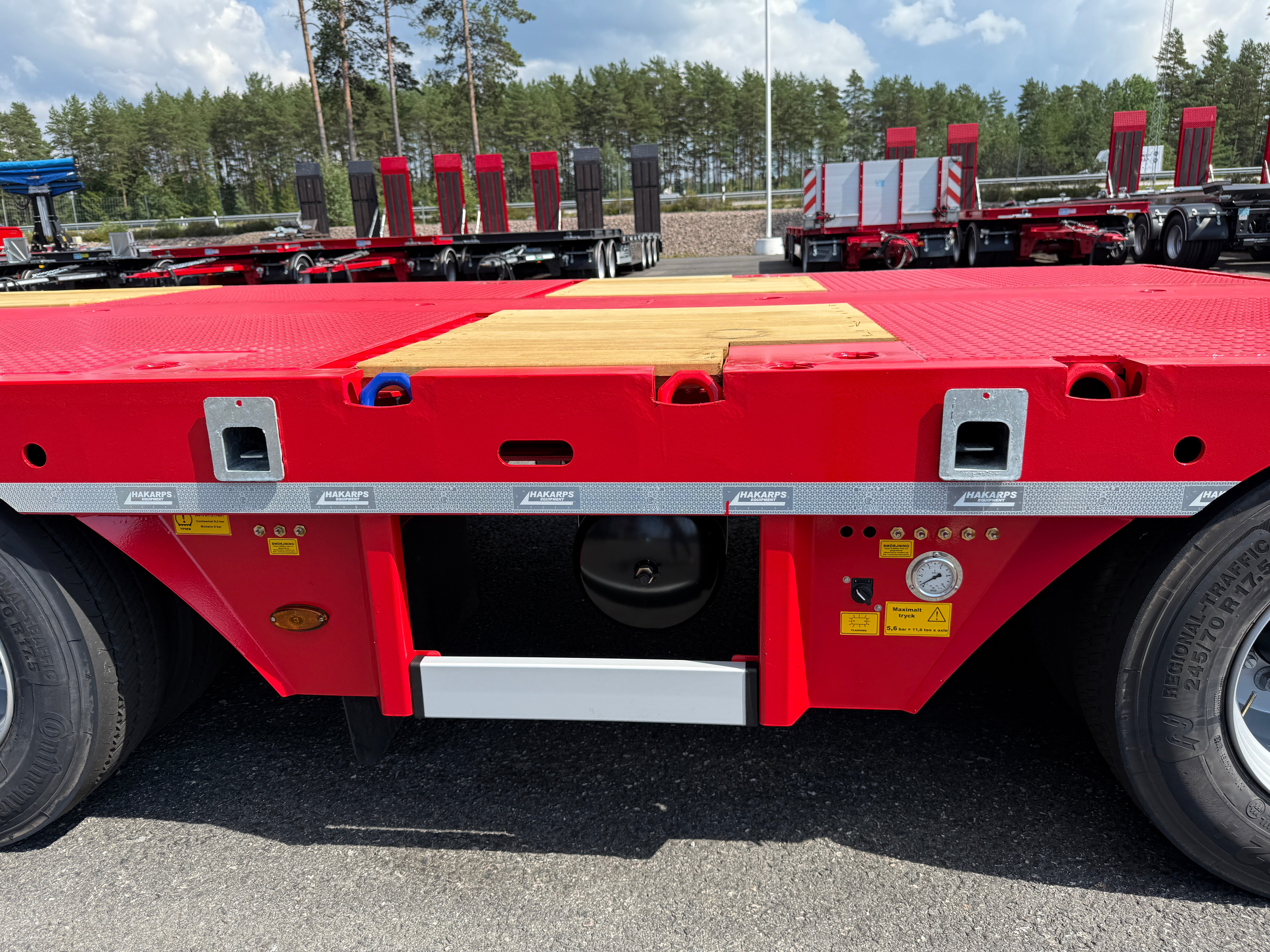 4 axlad ROJO 18,5m jumbotrailer 38 tons skattevikt