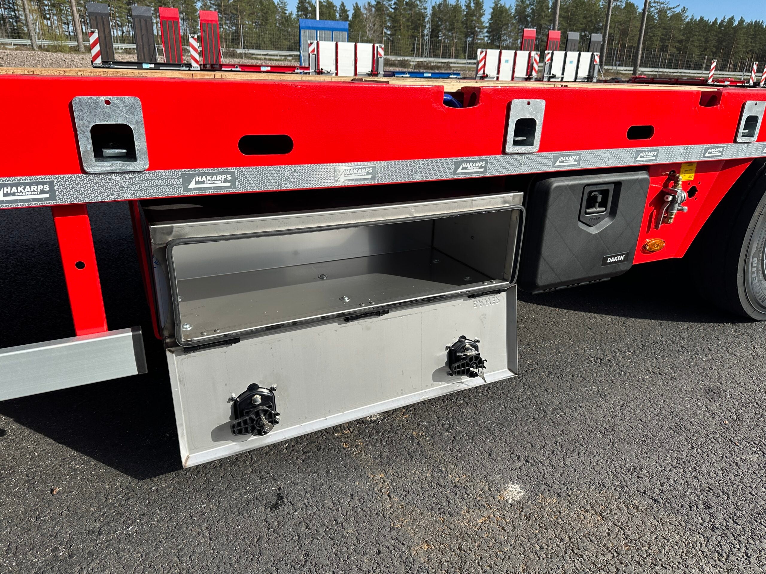 4 axlad ROJO 18,5m jumbotrailer 9m trombon 38 tons skattevikt