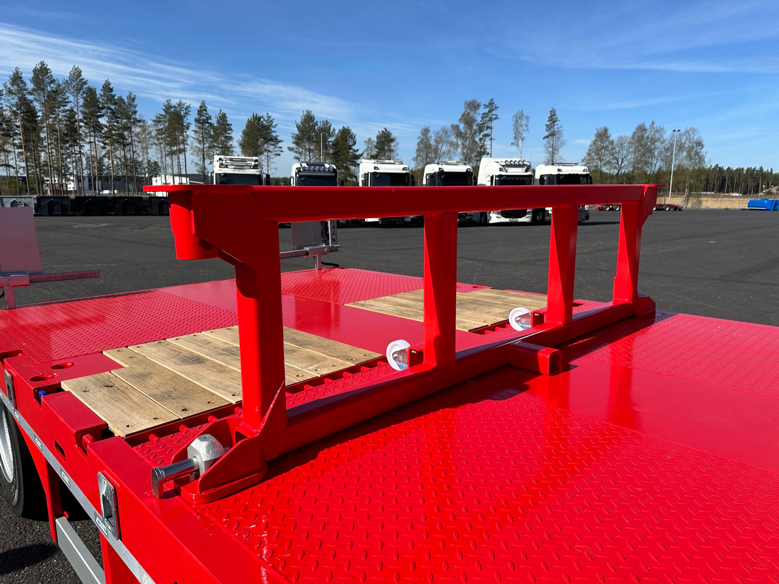 4 axlad ROJO 18,5m jumbotrailer 9m trombon 38 tons skattevikt