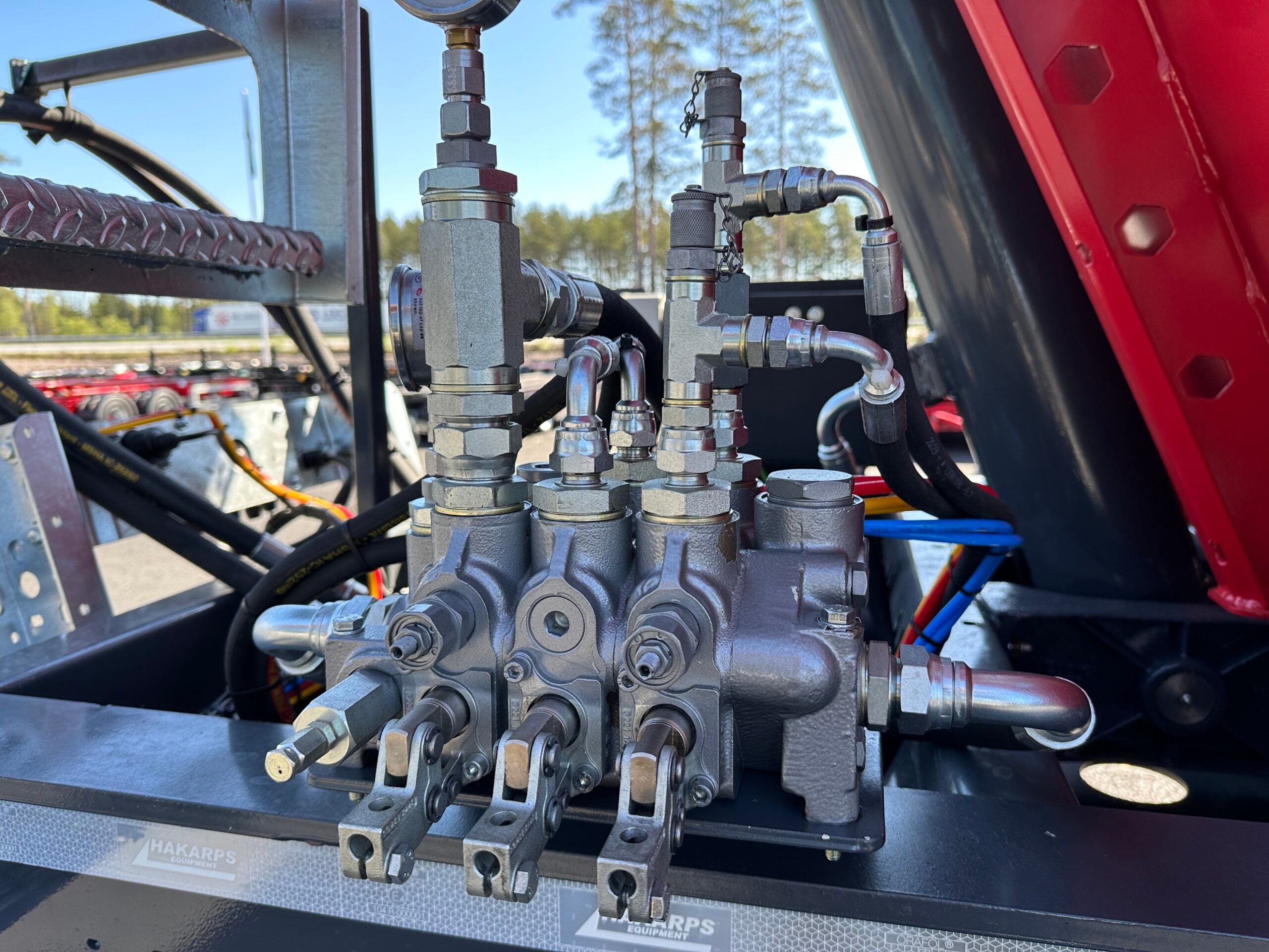 3 axlad ROJO - Tipptrailer med skjutbar trippel