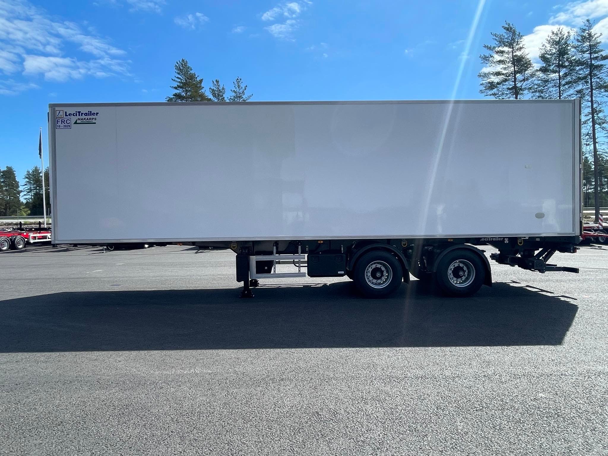 LECI Trailer Citytrailer FRC 27 pall dubbel temp, bommar