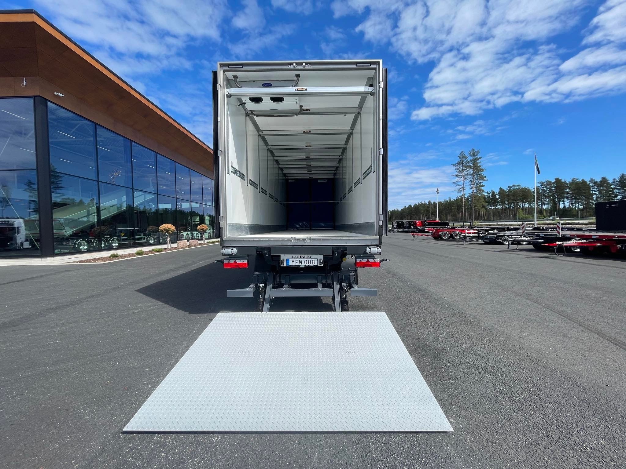 LECI Trailer Citytrailer FRC 27 pall dubbel temp, bommar