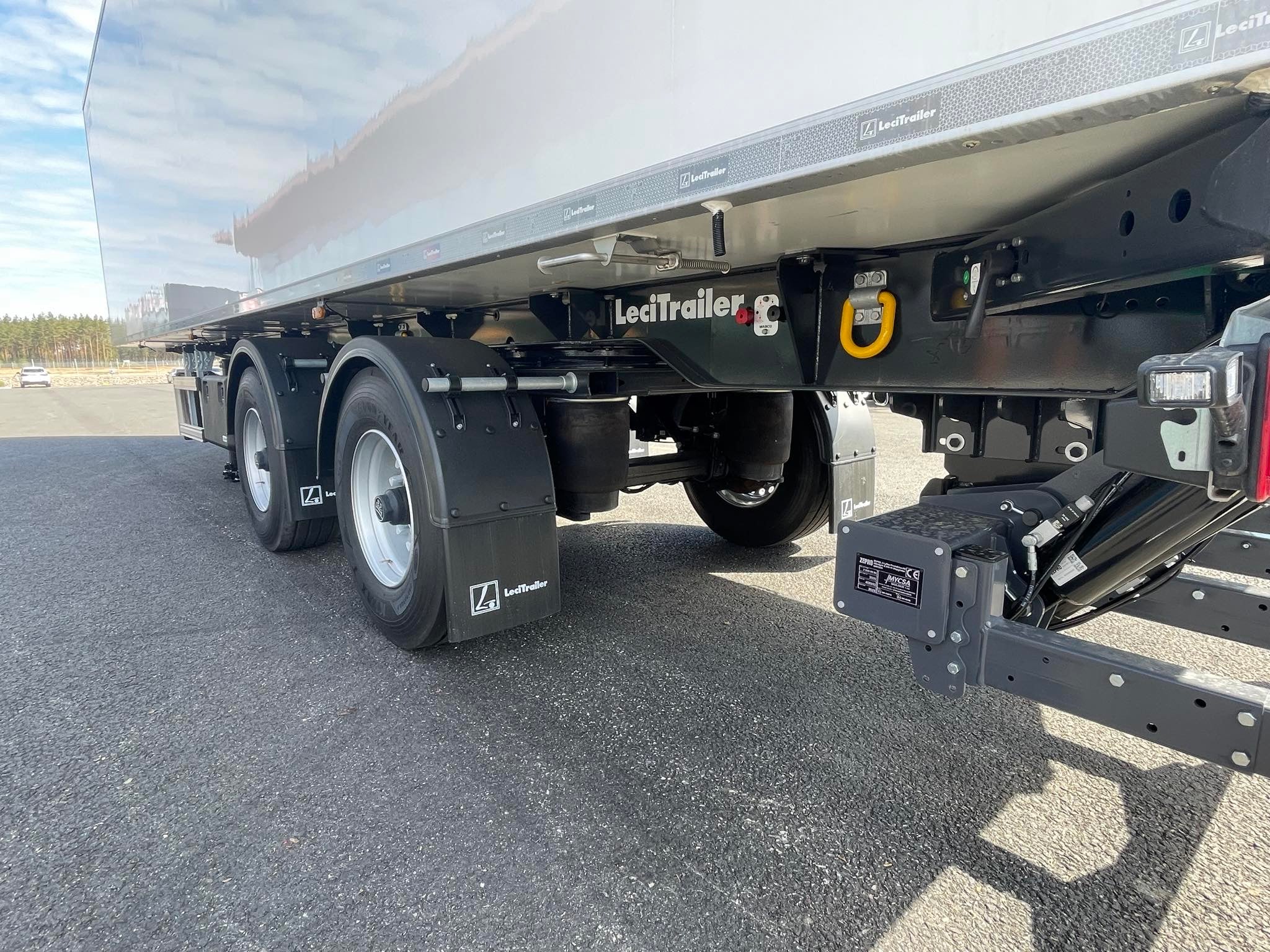 LECI Trailer Citytrailer FRC 27 pall dubbel temp, bommar