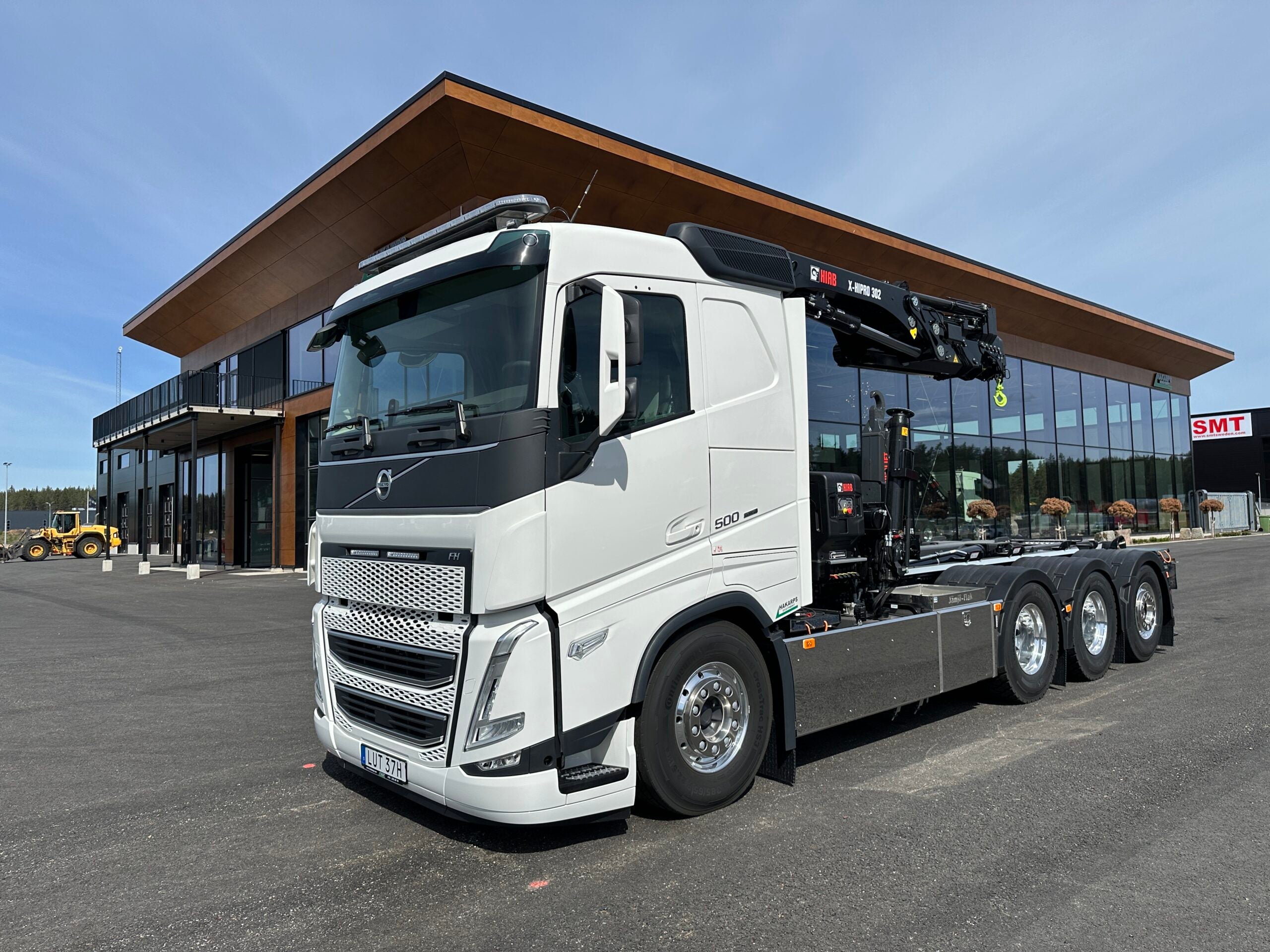 Volvo FH500 Tridem kranväxlare Hiab 302 E6