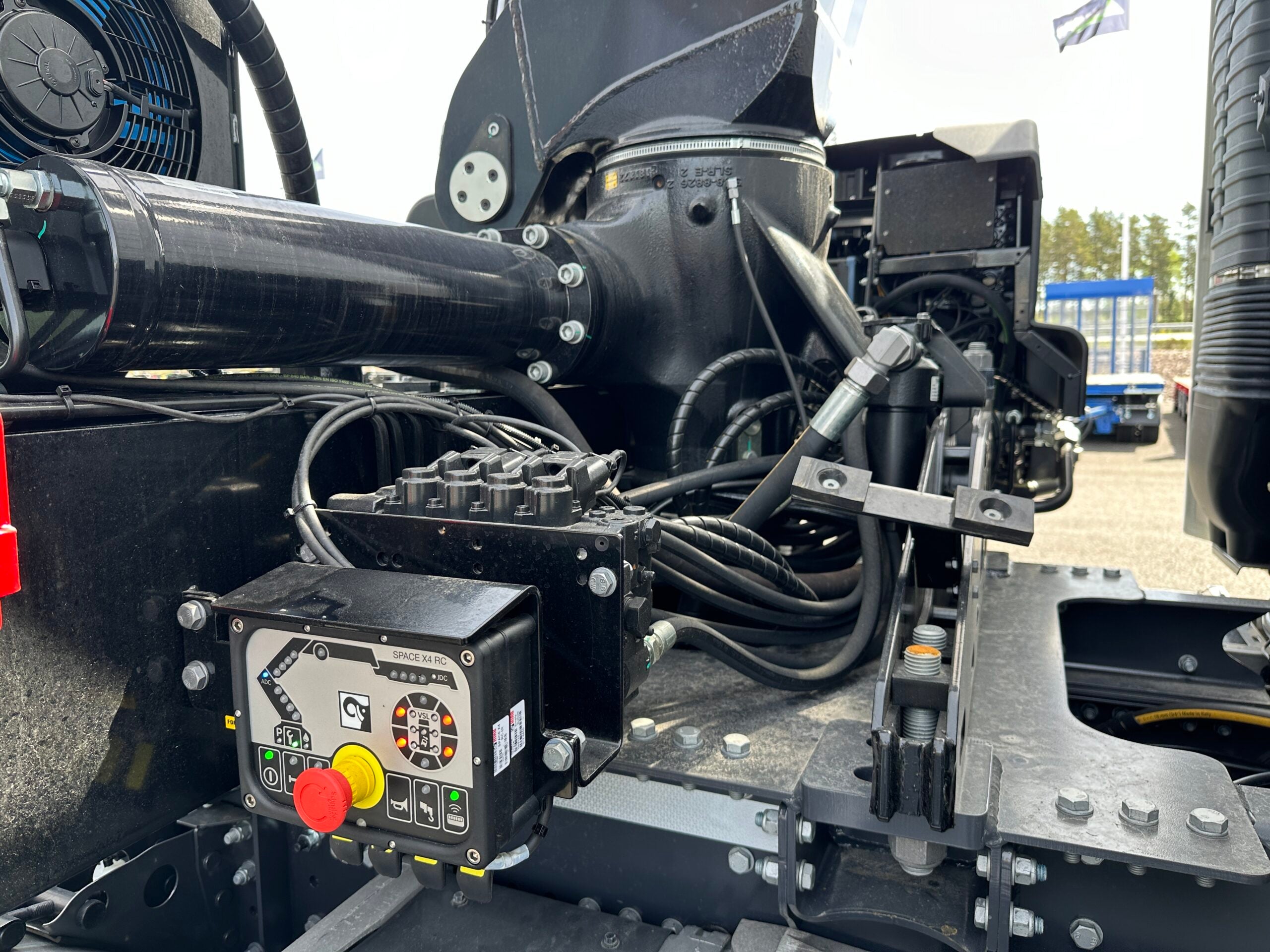 Volvo FH500 Tridem kranväxlare Hiab 302 E6