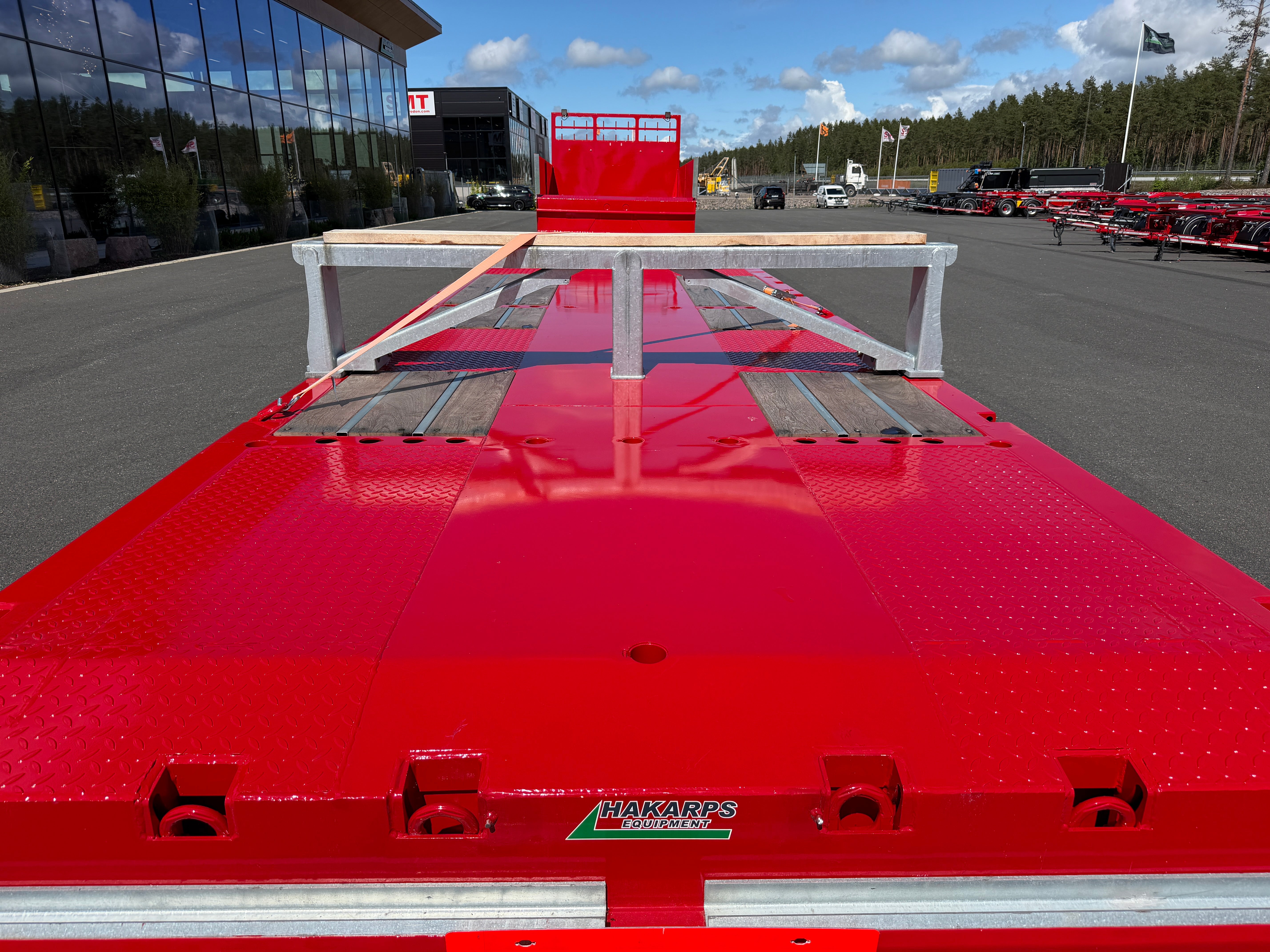 Langendorf 4 axlad 18,4m jumbotrailer med VSE styrning