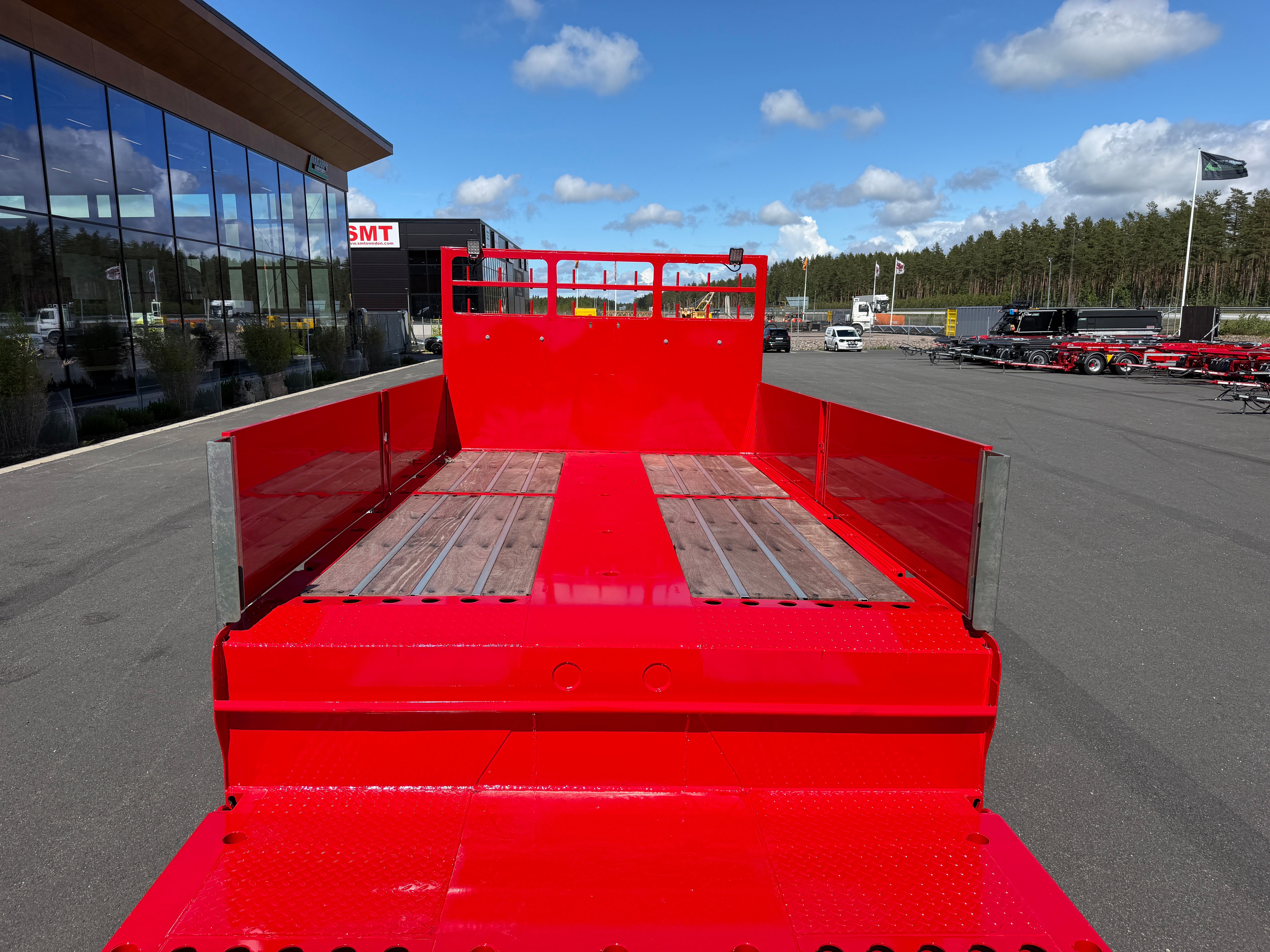 Langendorf 4 axlad 18,4m jumbotrailer med VSE styrning