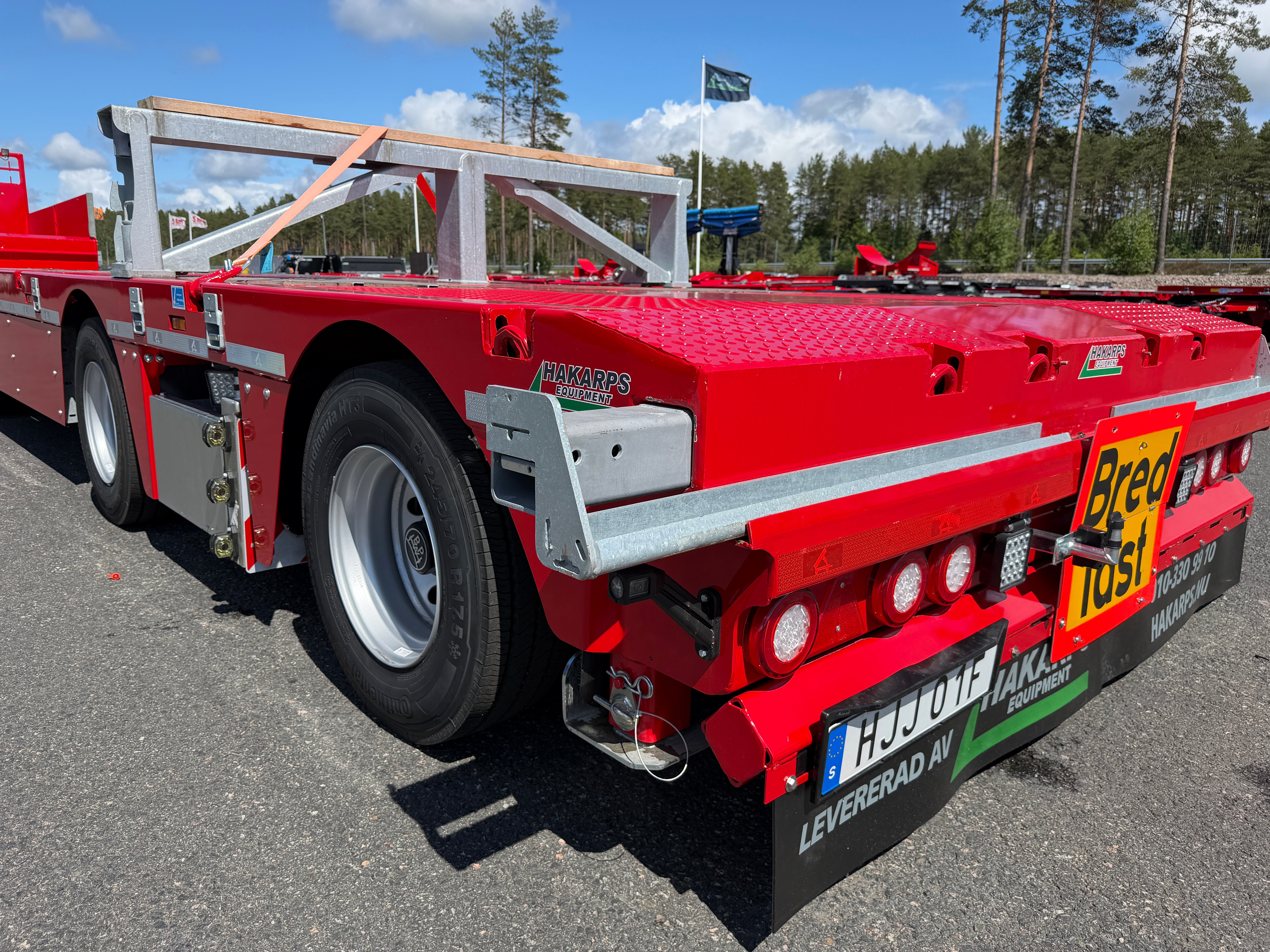 Langendorf 4 axlad 18,4m jumbotrailer med VSE styrning