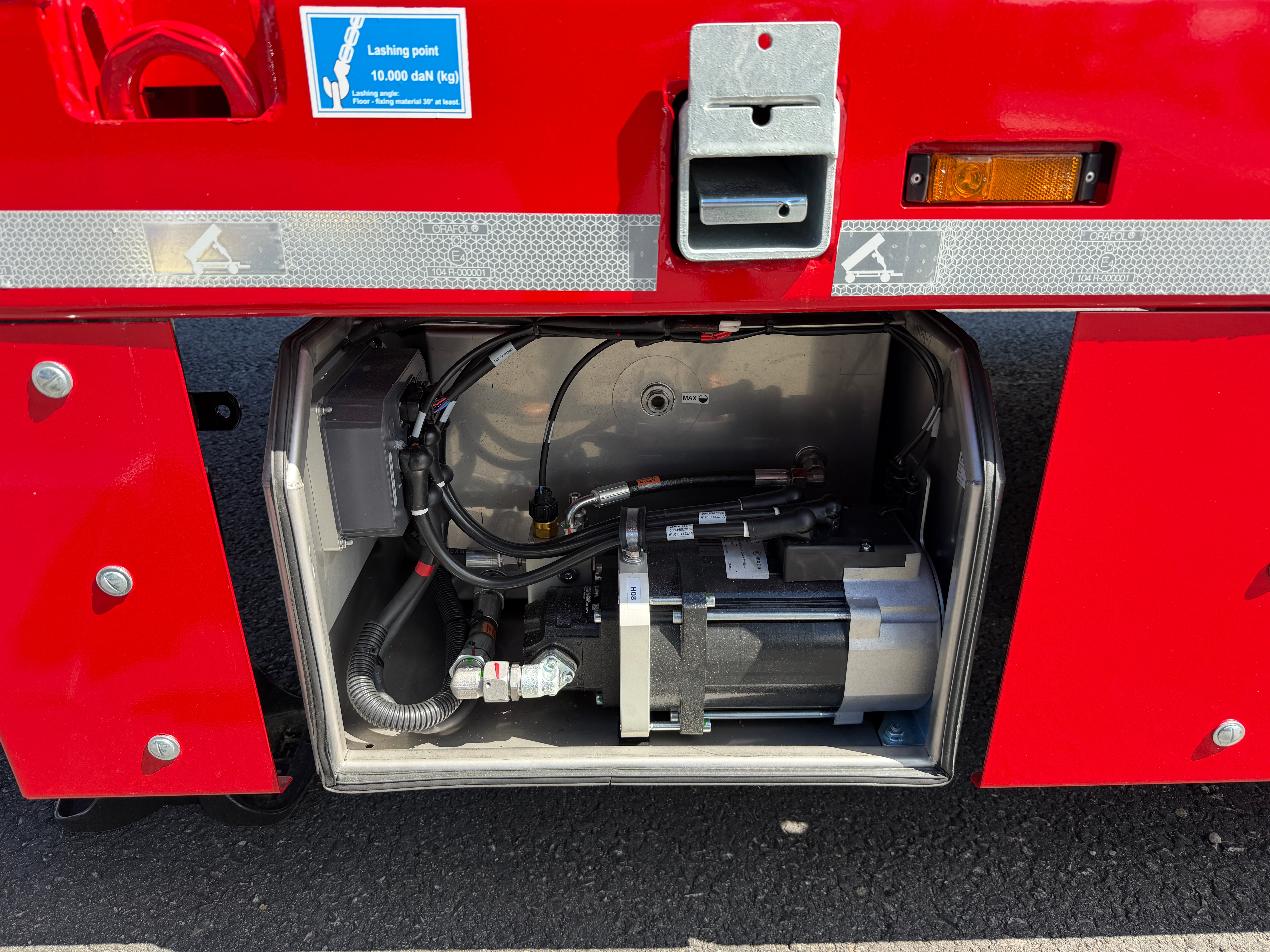 Langendorf 4 axlad 18,4m jumbotrailer med VSE styrning