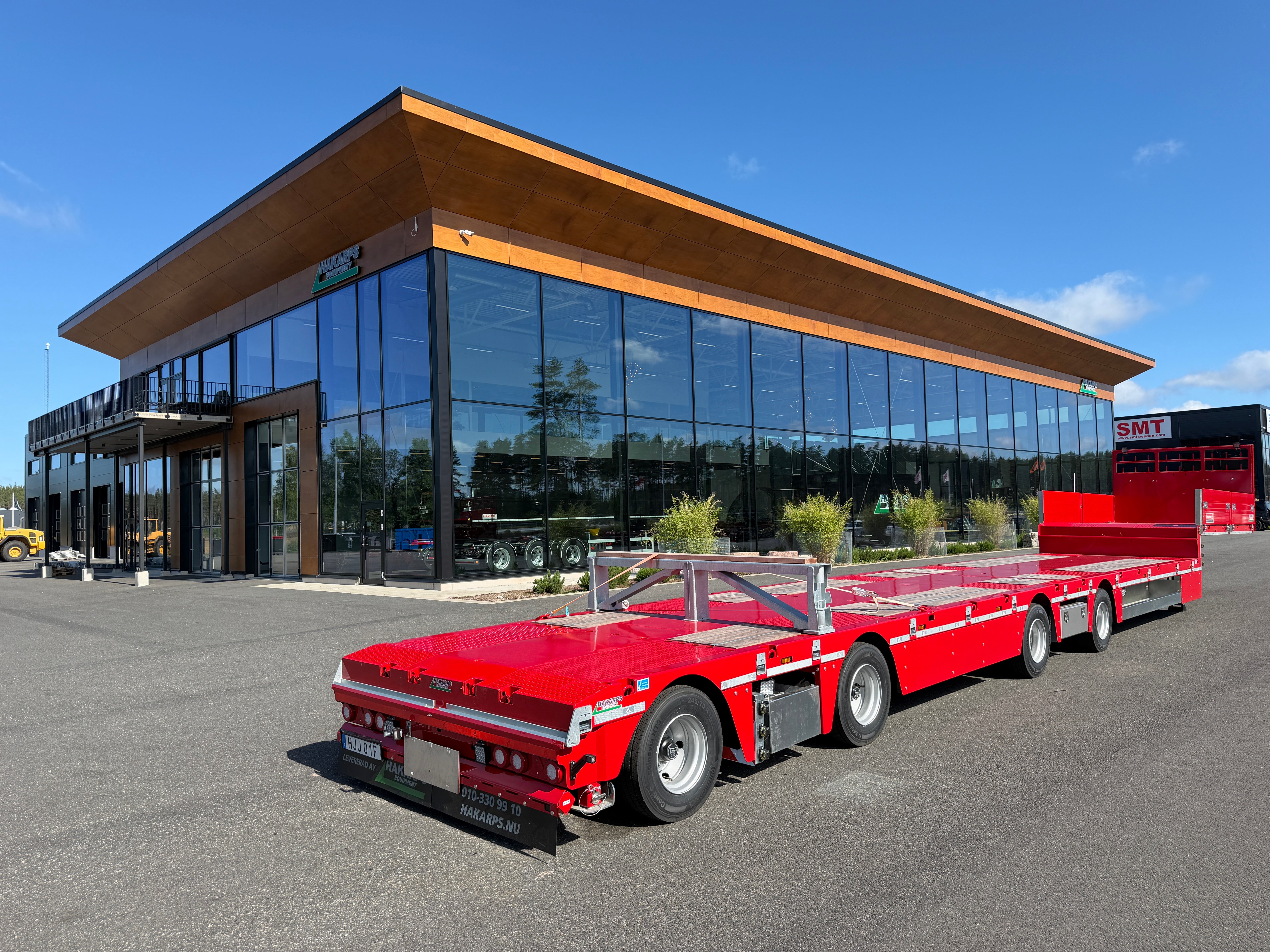 Langendorf 4 axlad 18,4m jumbotrailer med VSE styrning