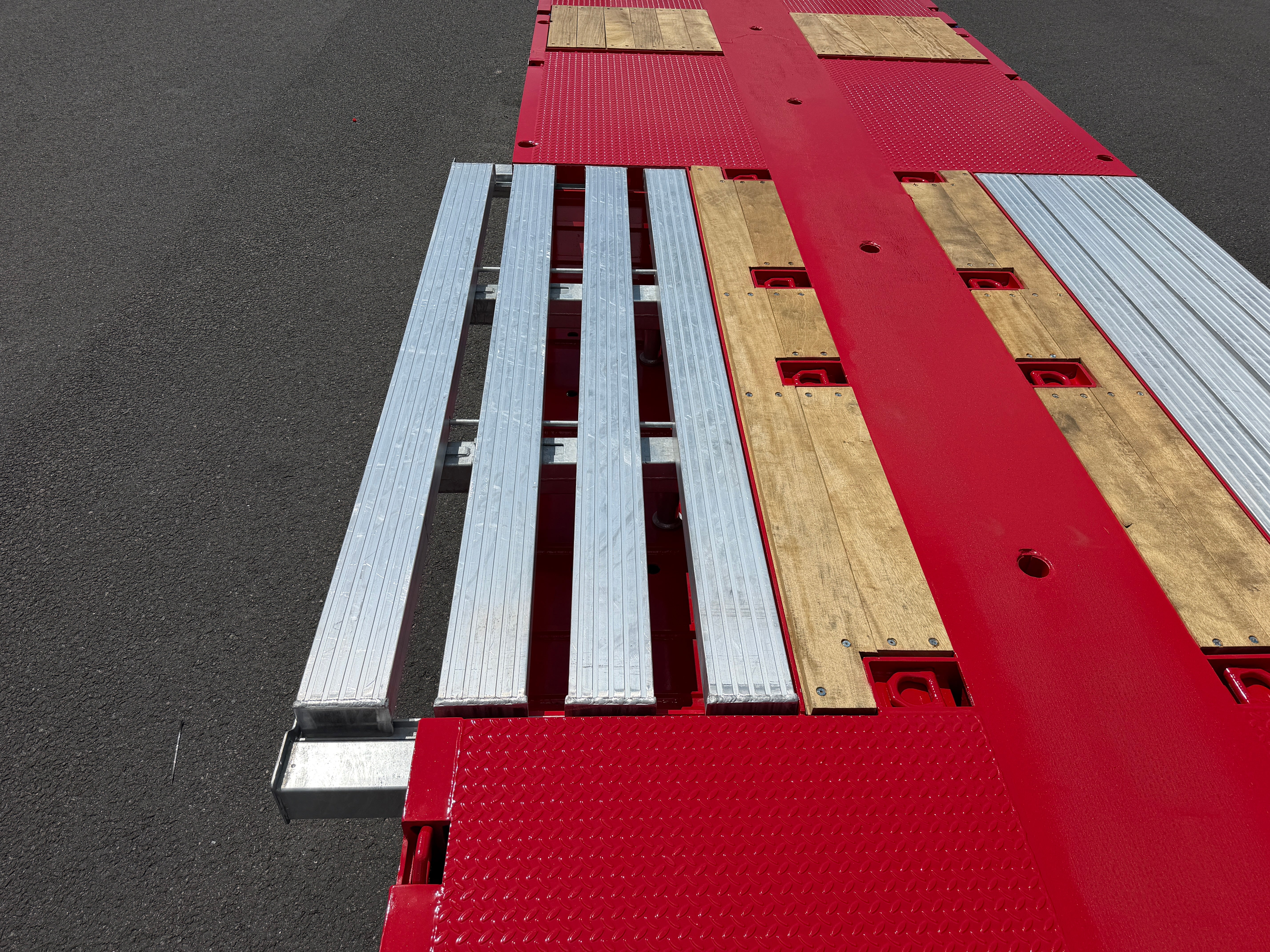 4 axlad ROJO 18,5m jumbotrailer med hjulfickor 38 tons skattevikt