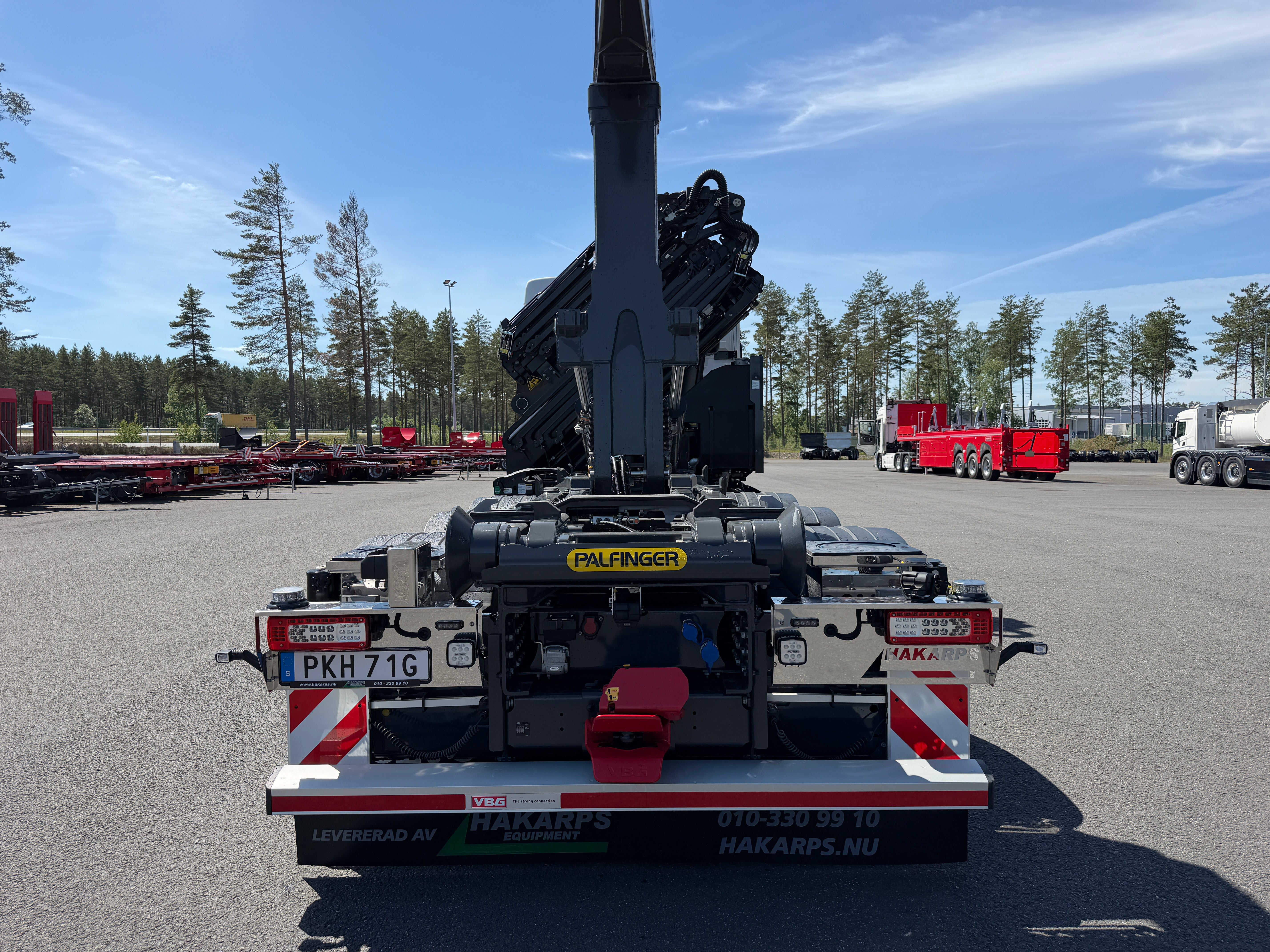 Volvo FH13 500 tridem kranväxlare Palfinger PK53002 SH + jibb