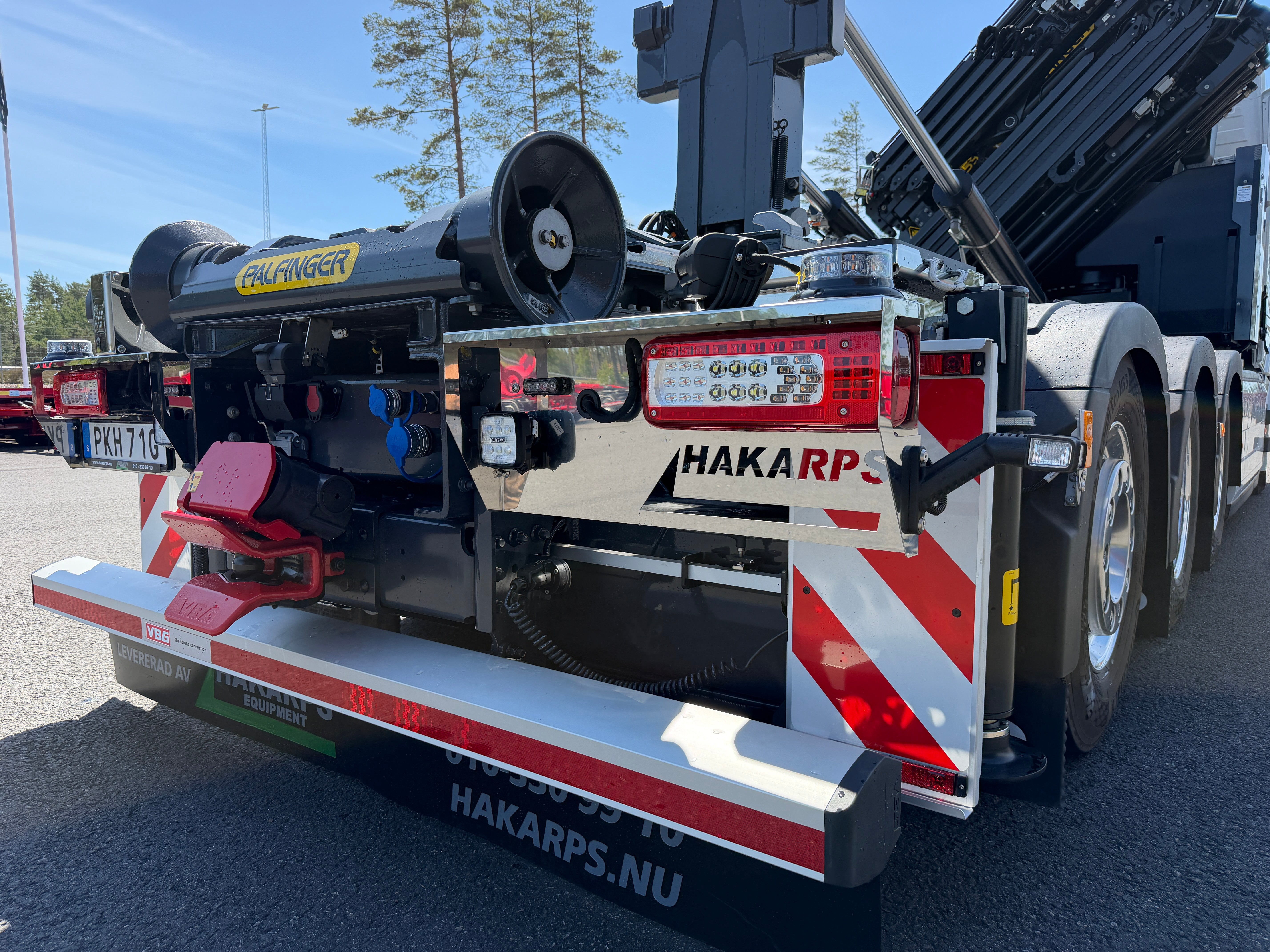 Volvo FH13 500 tridem kranväxlare Palfinger PK53002 SH + jibb