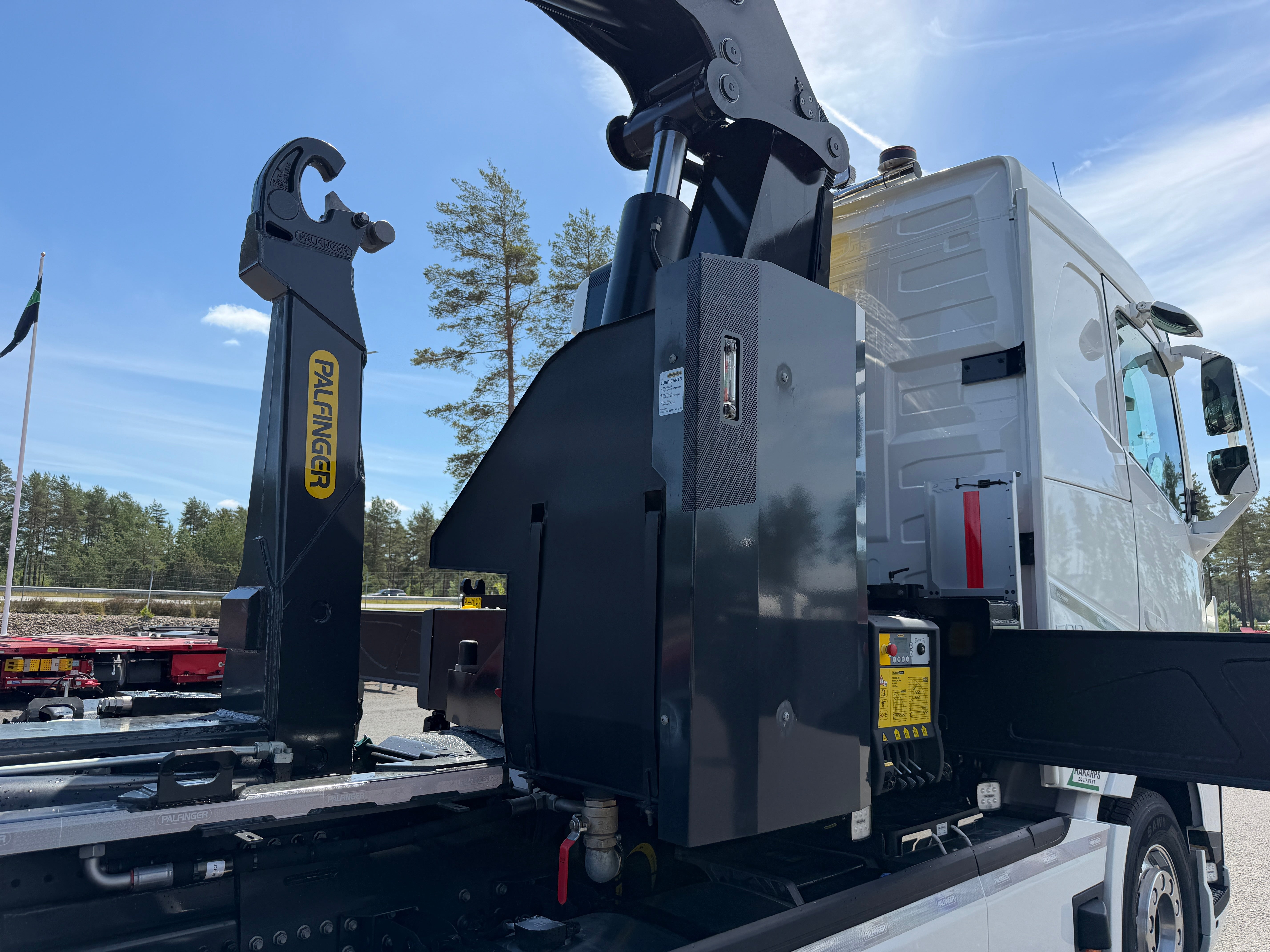 Volvo FH13 500 tridem kranväxlare Palfinger PK53002 SH + jibb