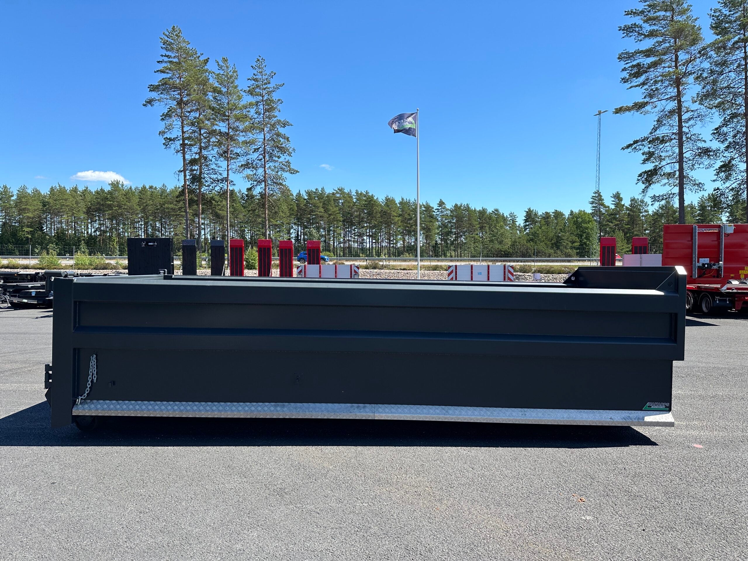 18m3 schaktflak Hardox 450