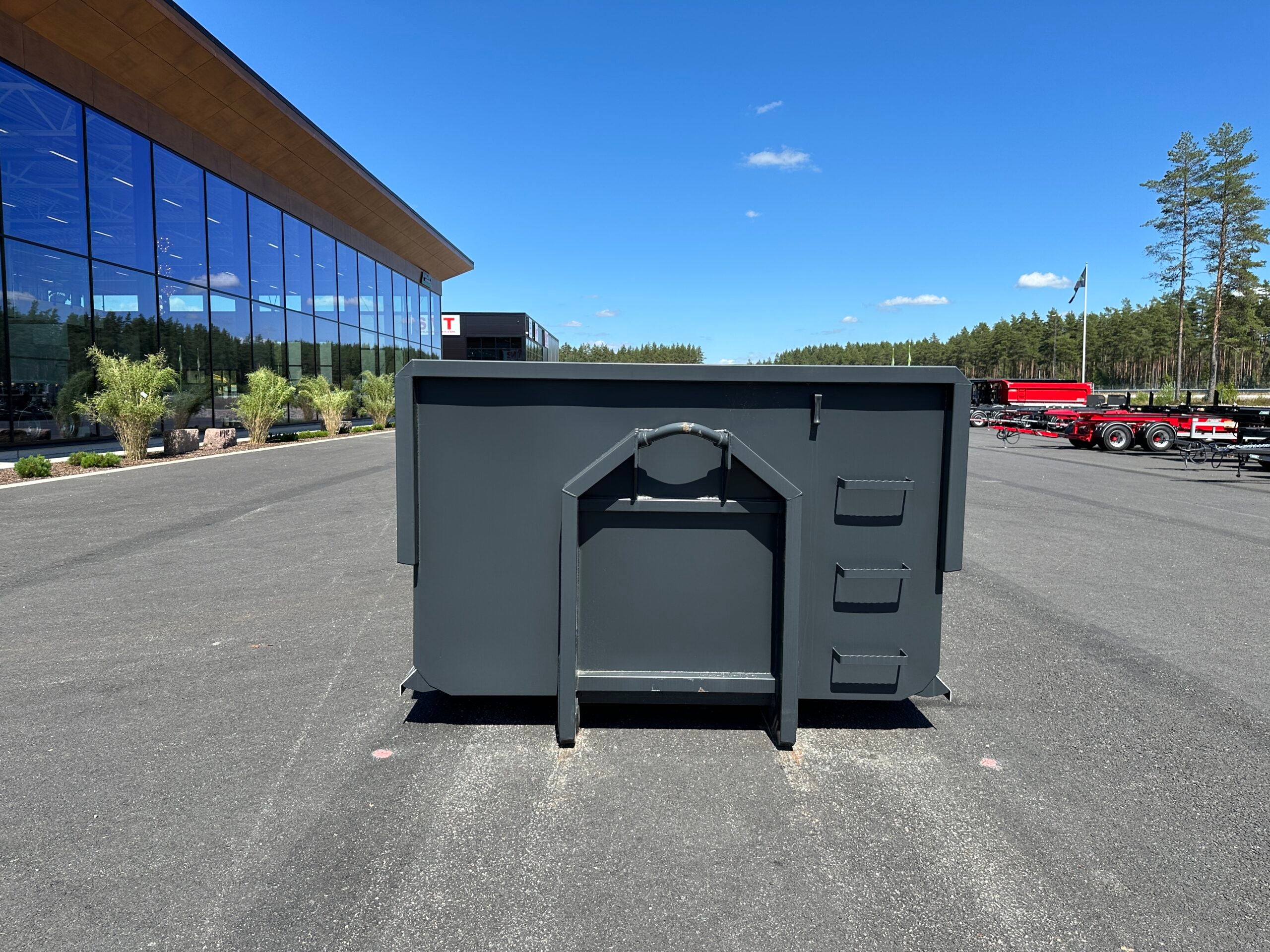 18m3 schaktflak Hardox 450