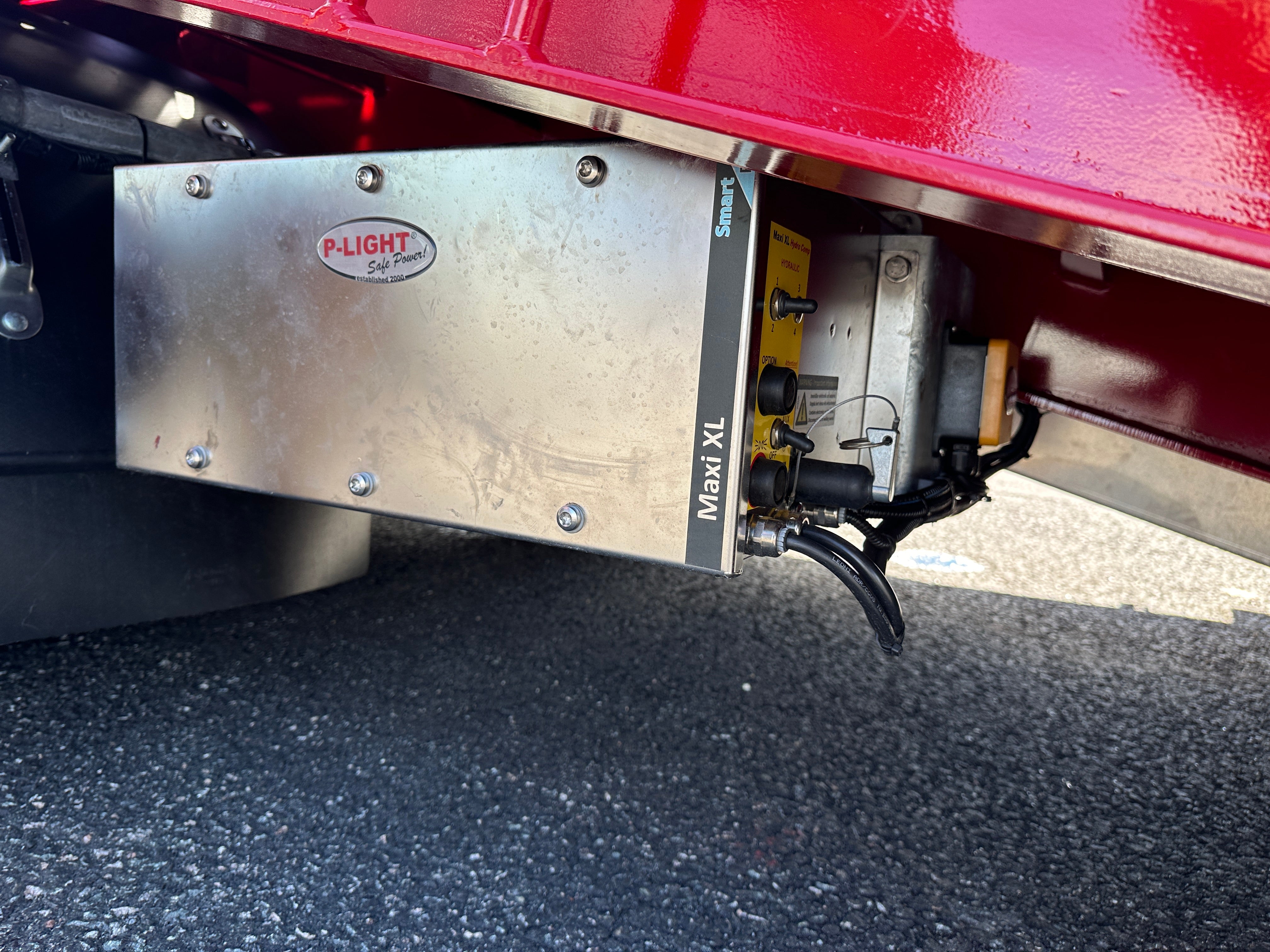 5 axlad 42 tons kombivagn för 2 flak