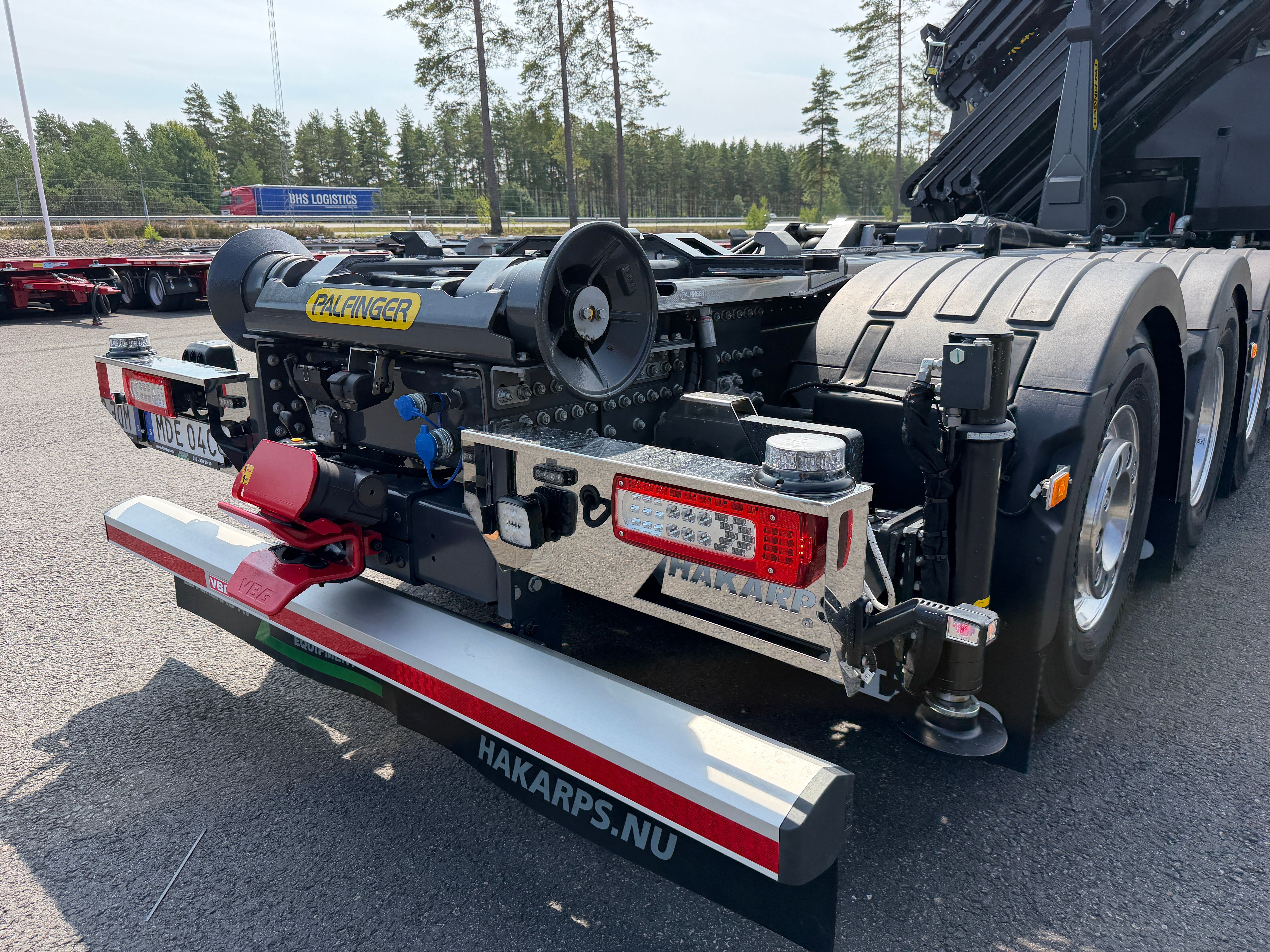 Volvo FH13 500 tridem kranväxlare Palfinger PK42002 SH + jibb