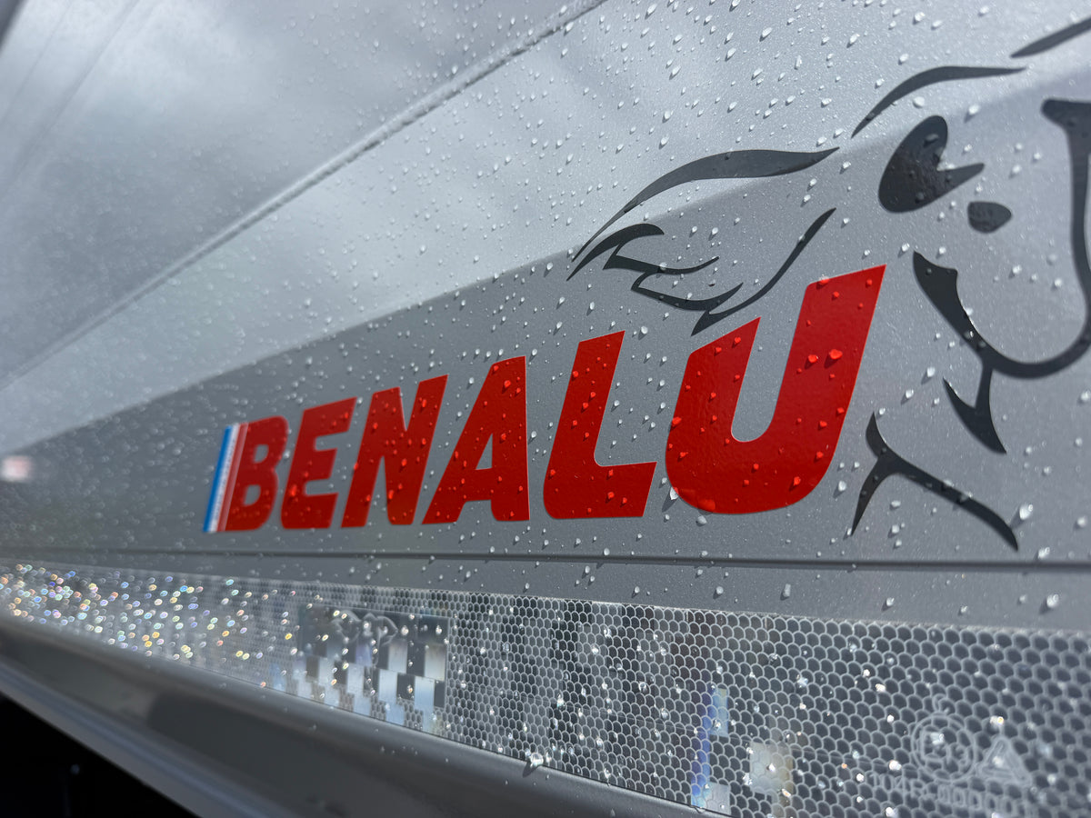Benalu 5 axlad 42 tons tippvagn med dubbelmontage
