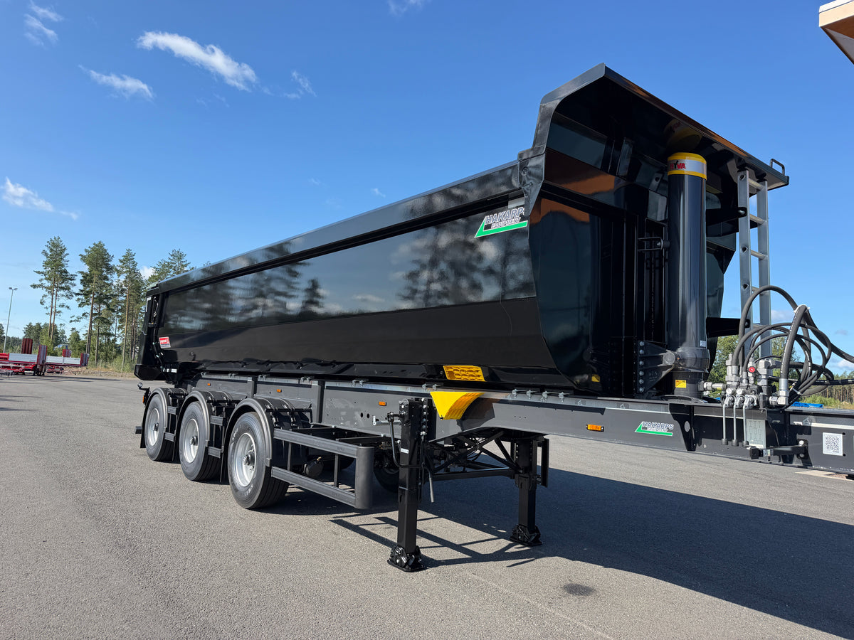 3 axlad Langendorf - Tipptrailer med skjutbar sista axel