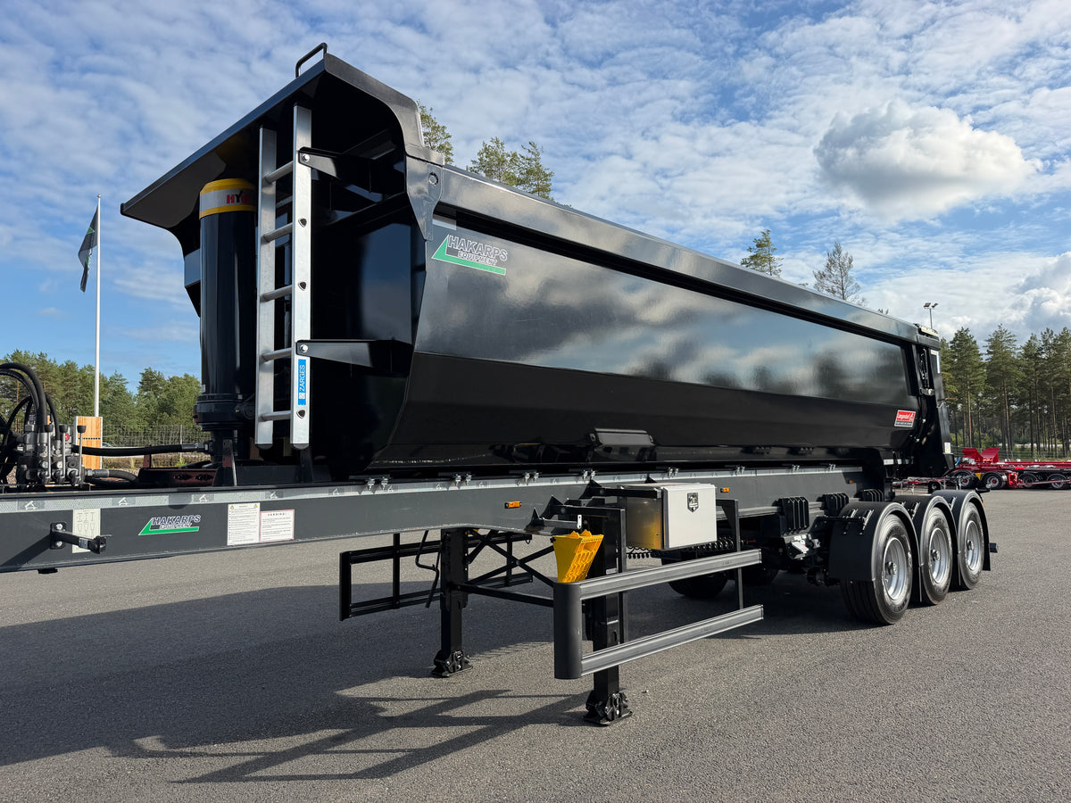 3 axlad Langendorf - Tipptrailer med skjutbar trippel