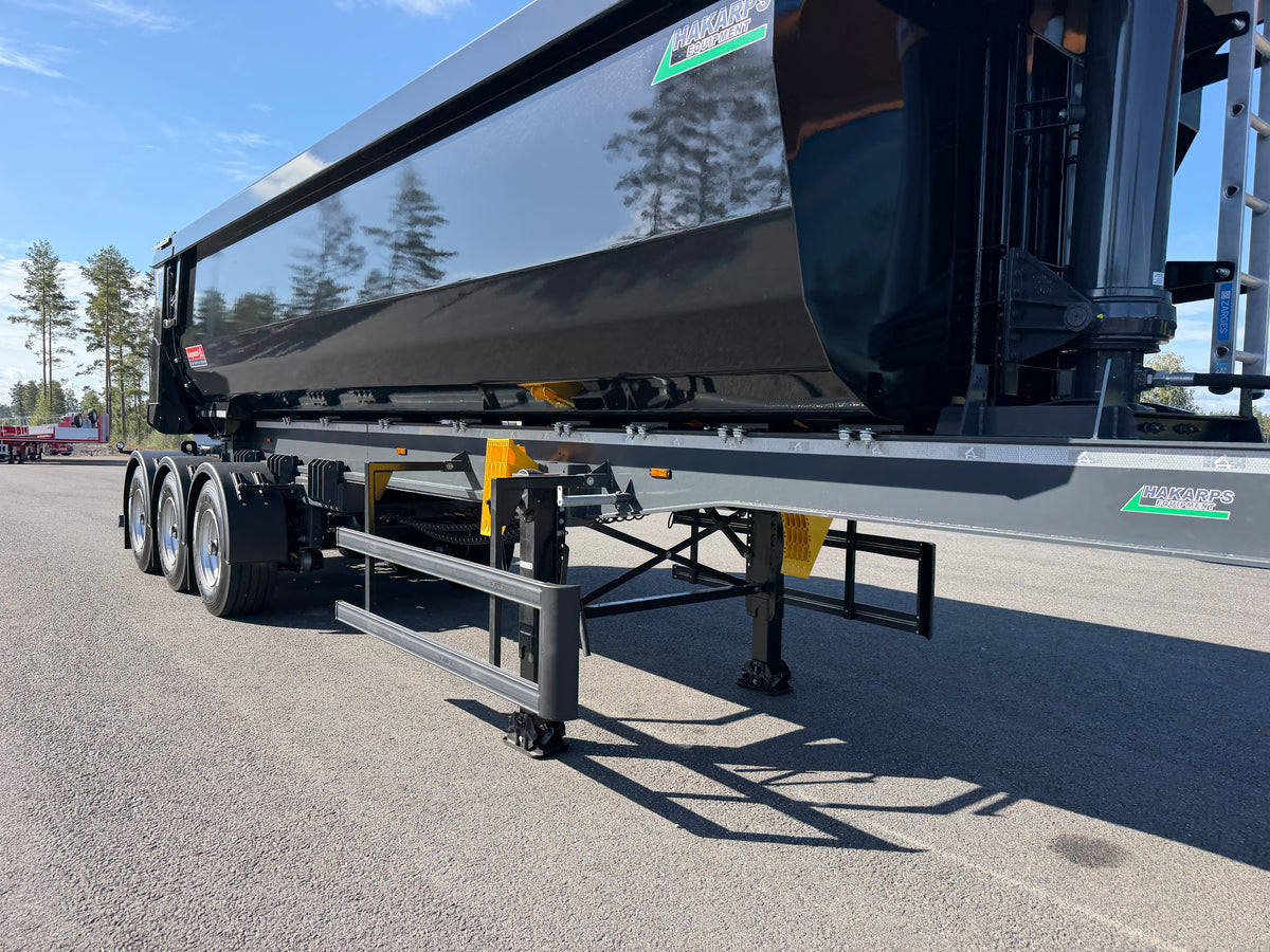 3 axlad Langendorf - Tipptrailer med skjutbar trippel