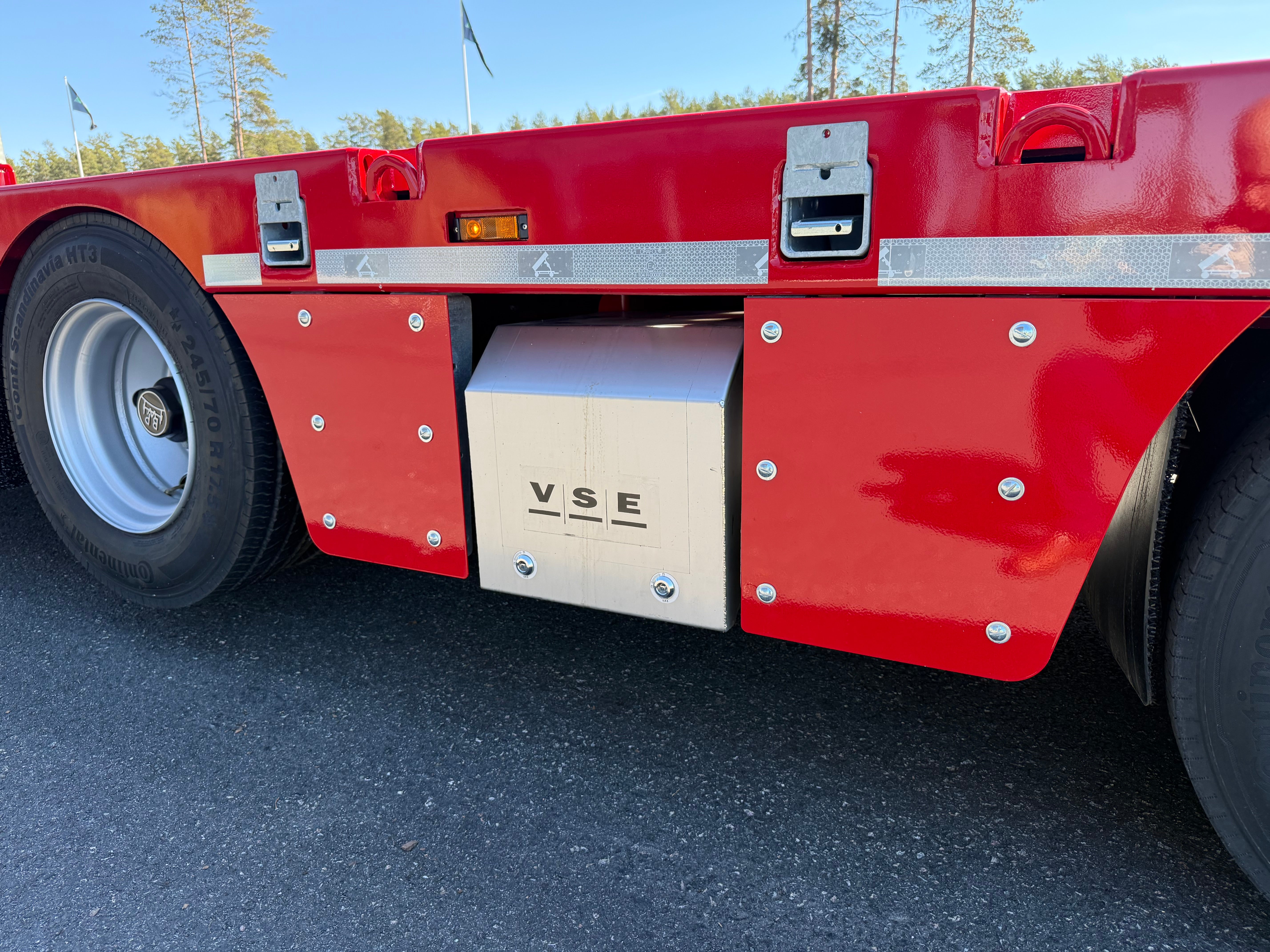 Langendorf 4 axlad 18,4m jumbotrailer med VSE styrning