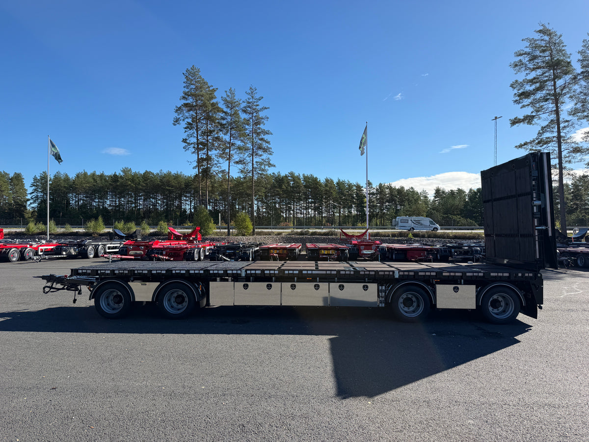 4 axlad 38 tons kombivagn med dubbelramp