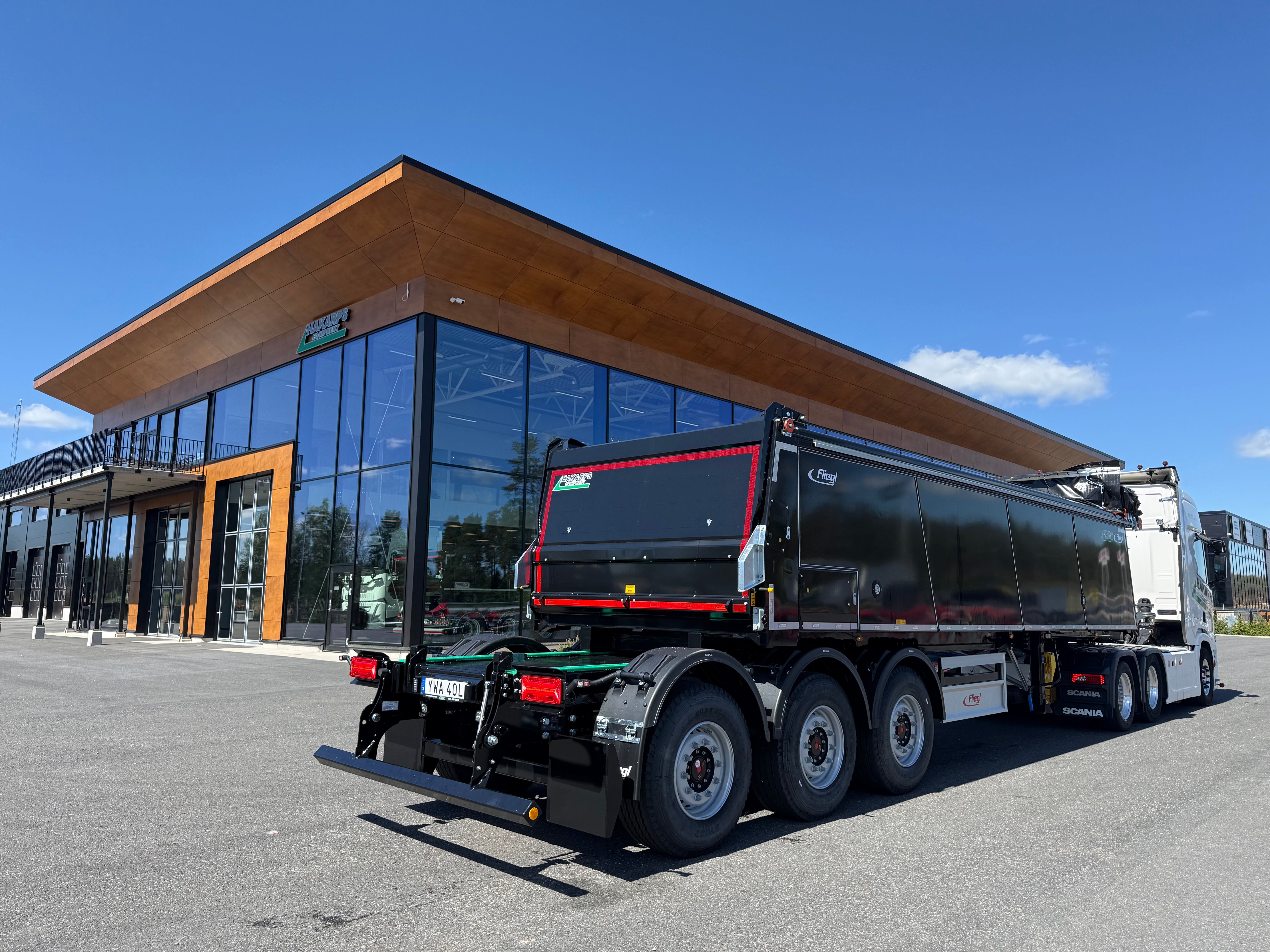 3 axlad Fliegl - PushOff med skjutbar trippel