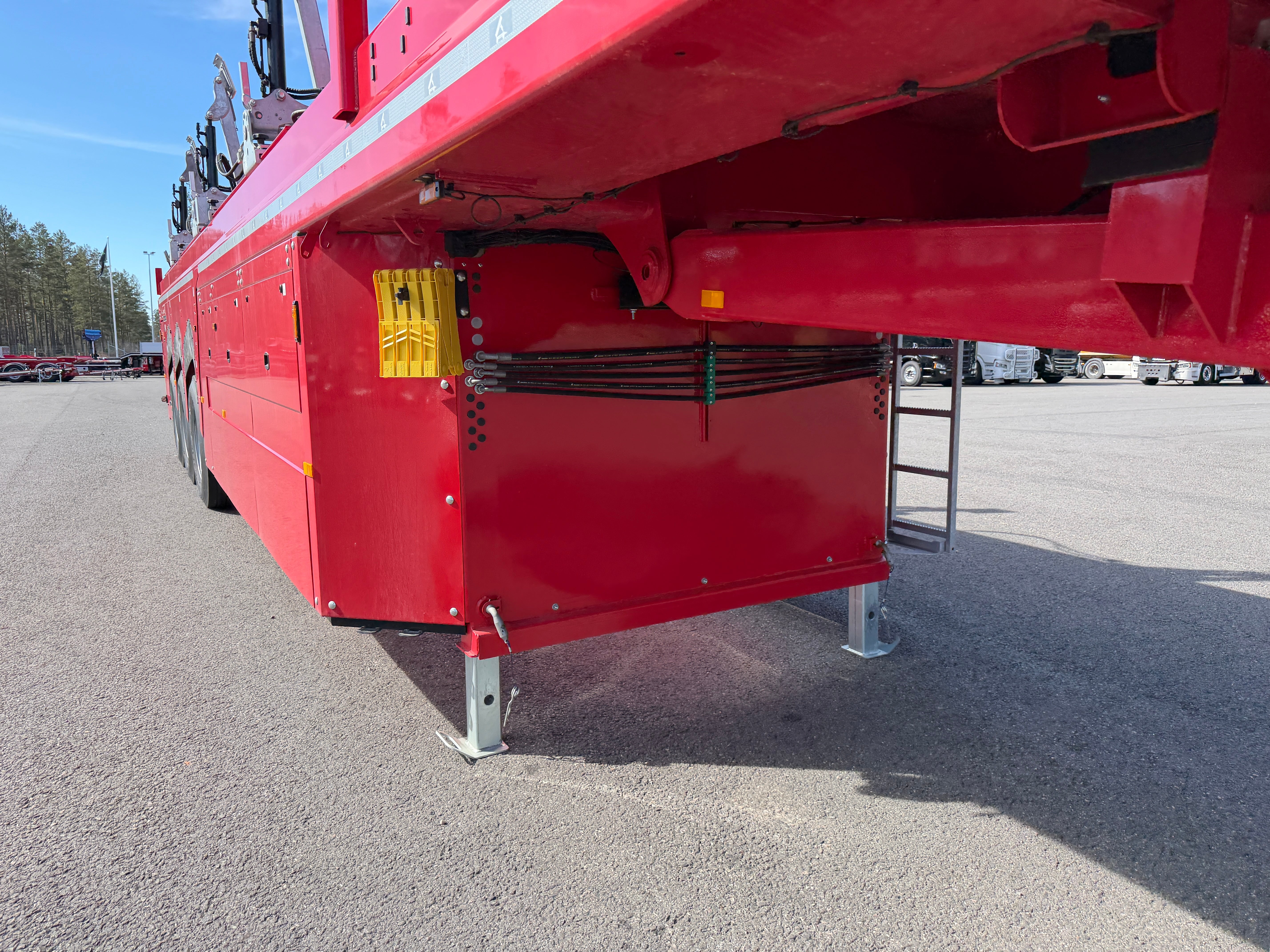 Langendorf 3 axlad bygeltrailer