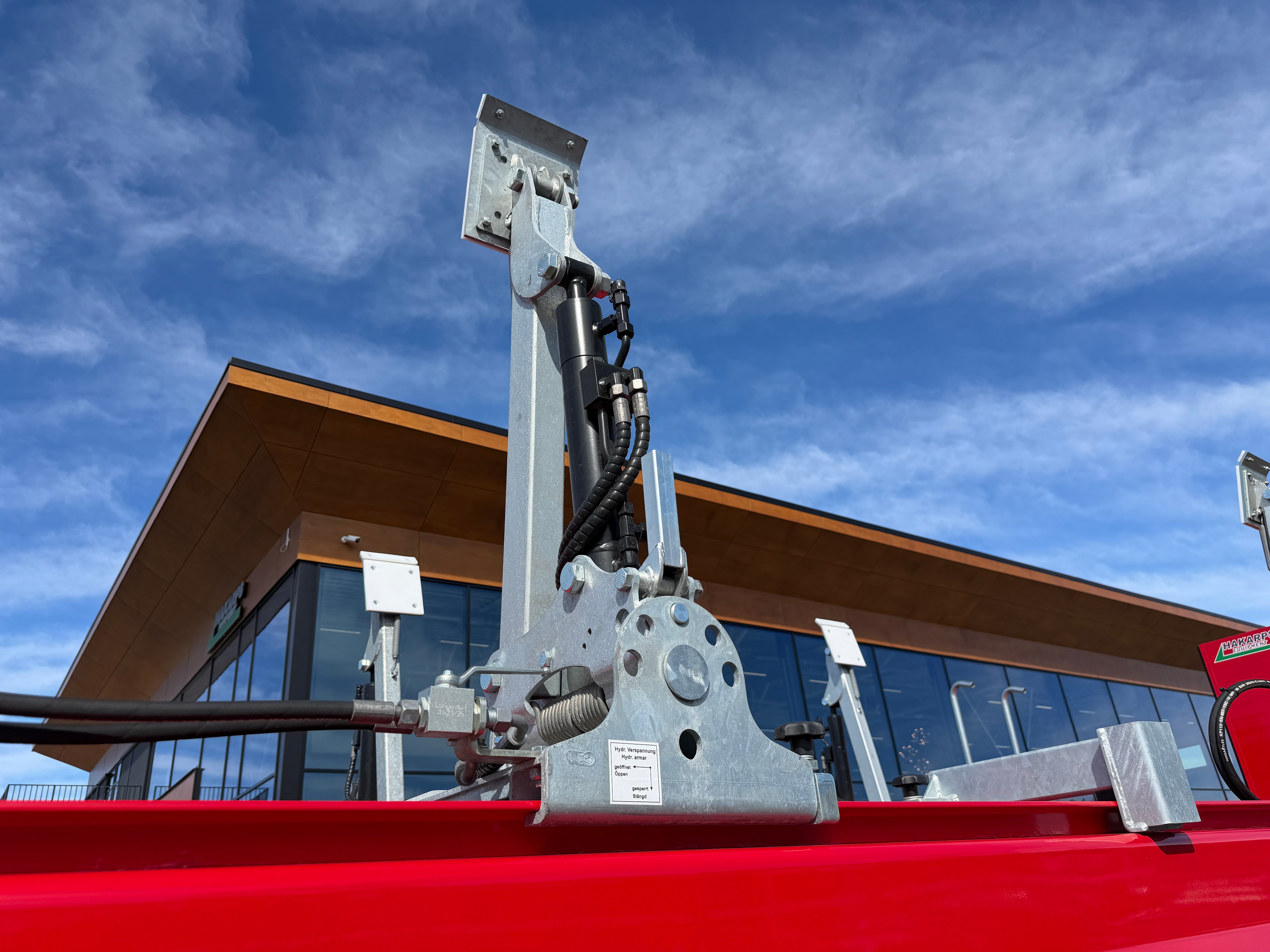 Langendorf 3 axlad bygeltrailer