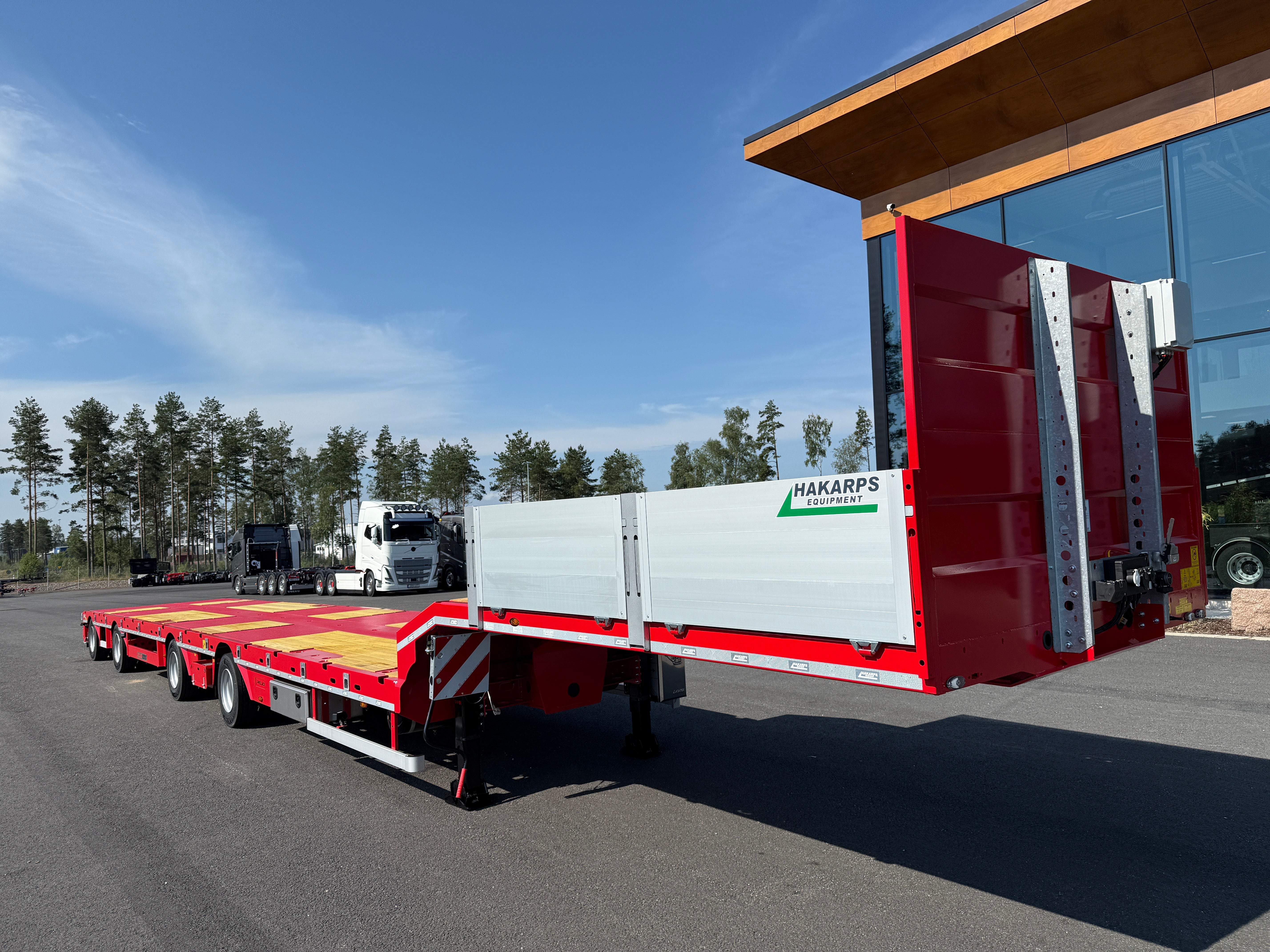 4 axlad ROJO 18,5m jumbotrailer 38 tons skattevikt
