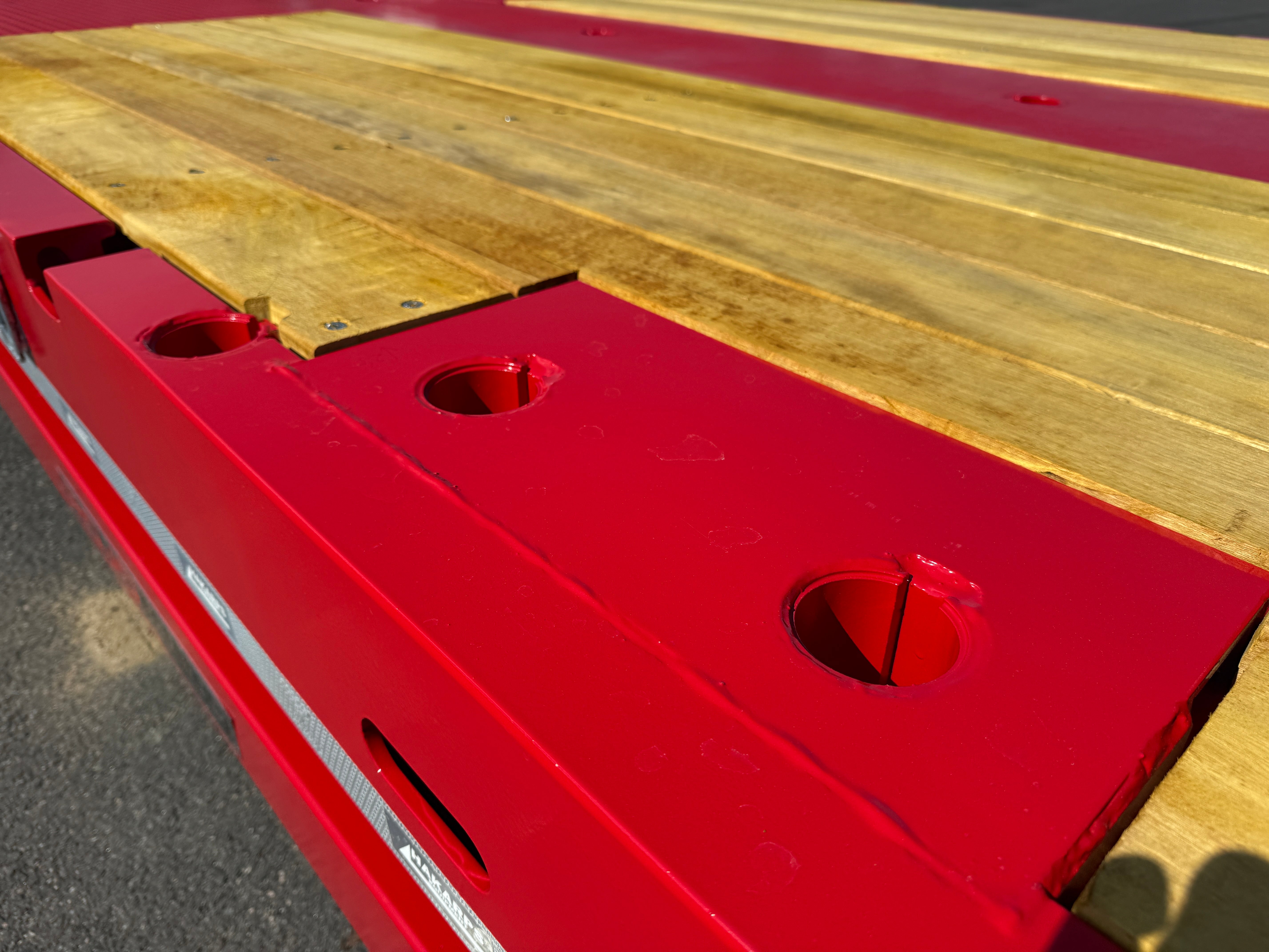 4 axlad ROJO 18,5m jumbotrailer 38 tons skattevikt