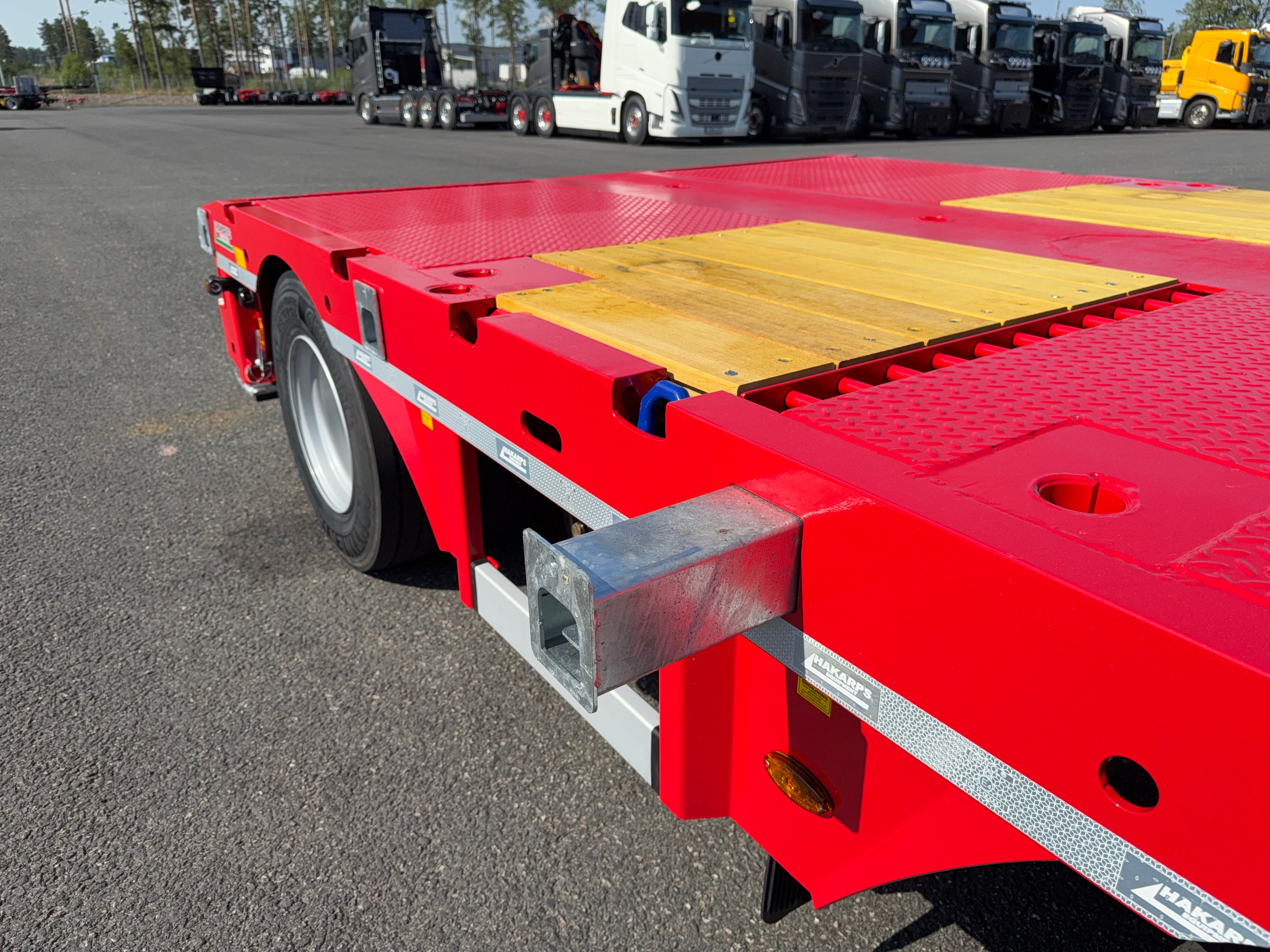4 axlad ROJO 18,5m jumbotrailer 38 tons skattevikt