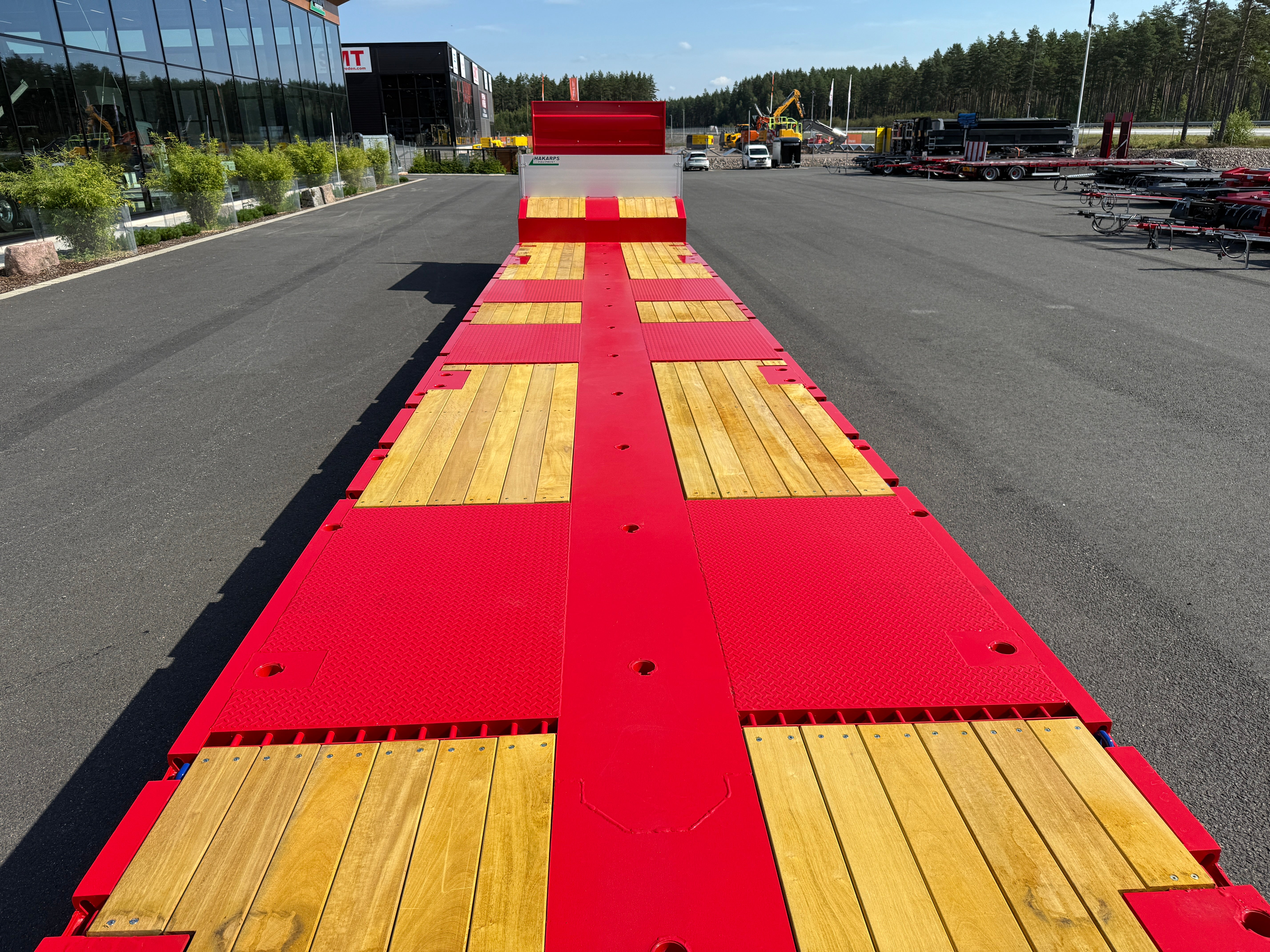 4 axlad ROJO 18,5m jumbotrailer 38 tons skattevikt