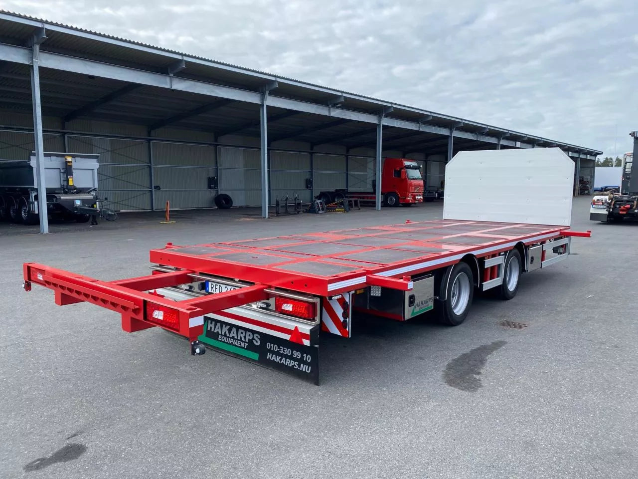2 axlad 20 tons bodkärra
