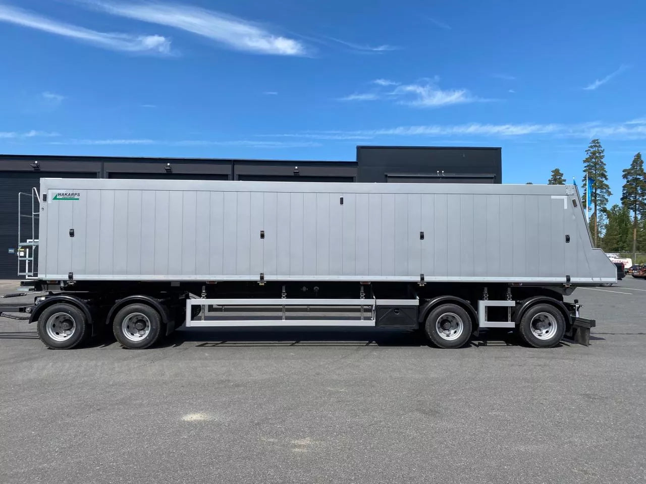 4 axlad 38 tons aluminium vagn 45m3