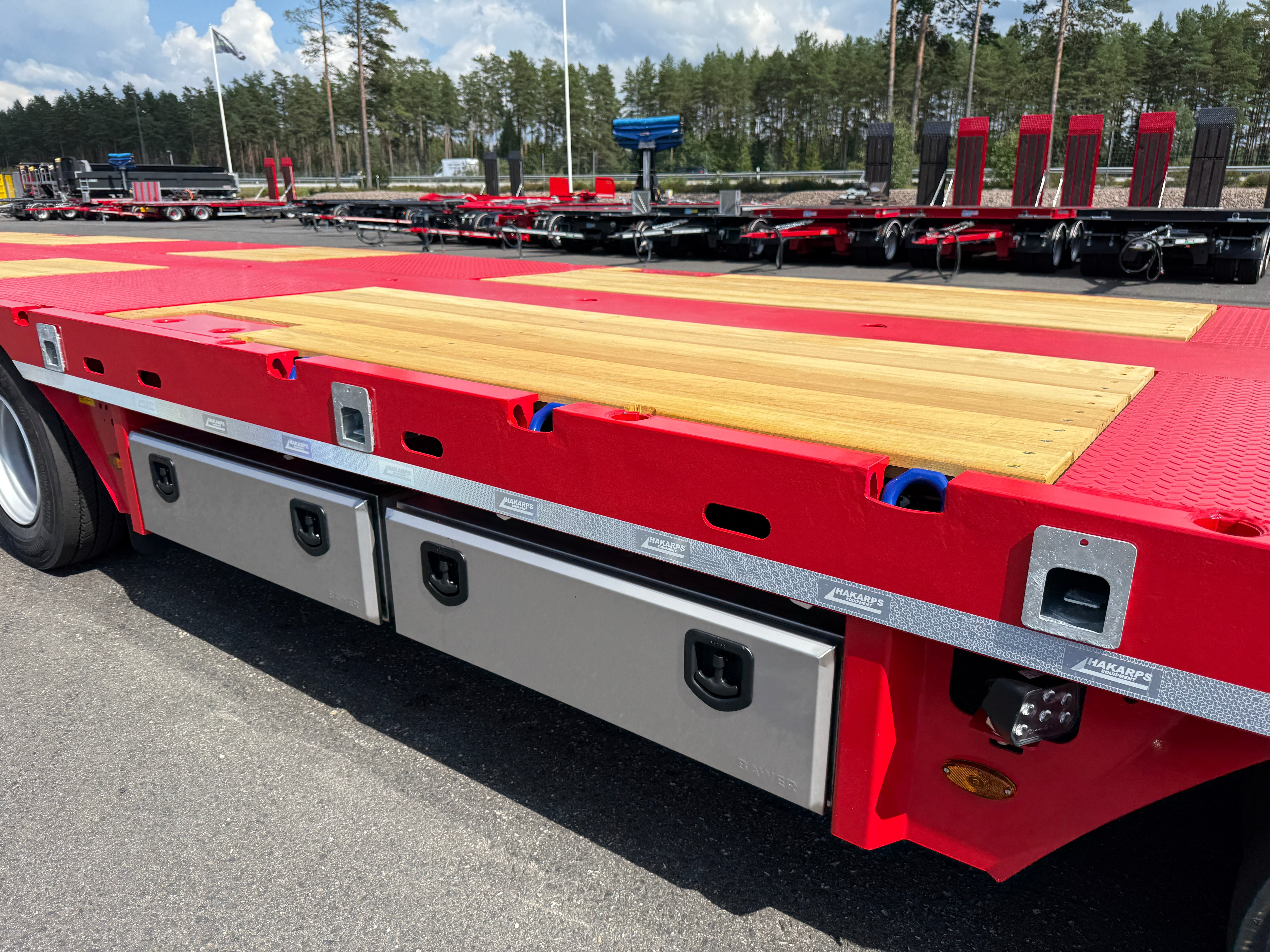 4 axlad ROJO 18,5m jumbotrailer 38 tons skattevikt