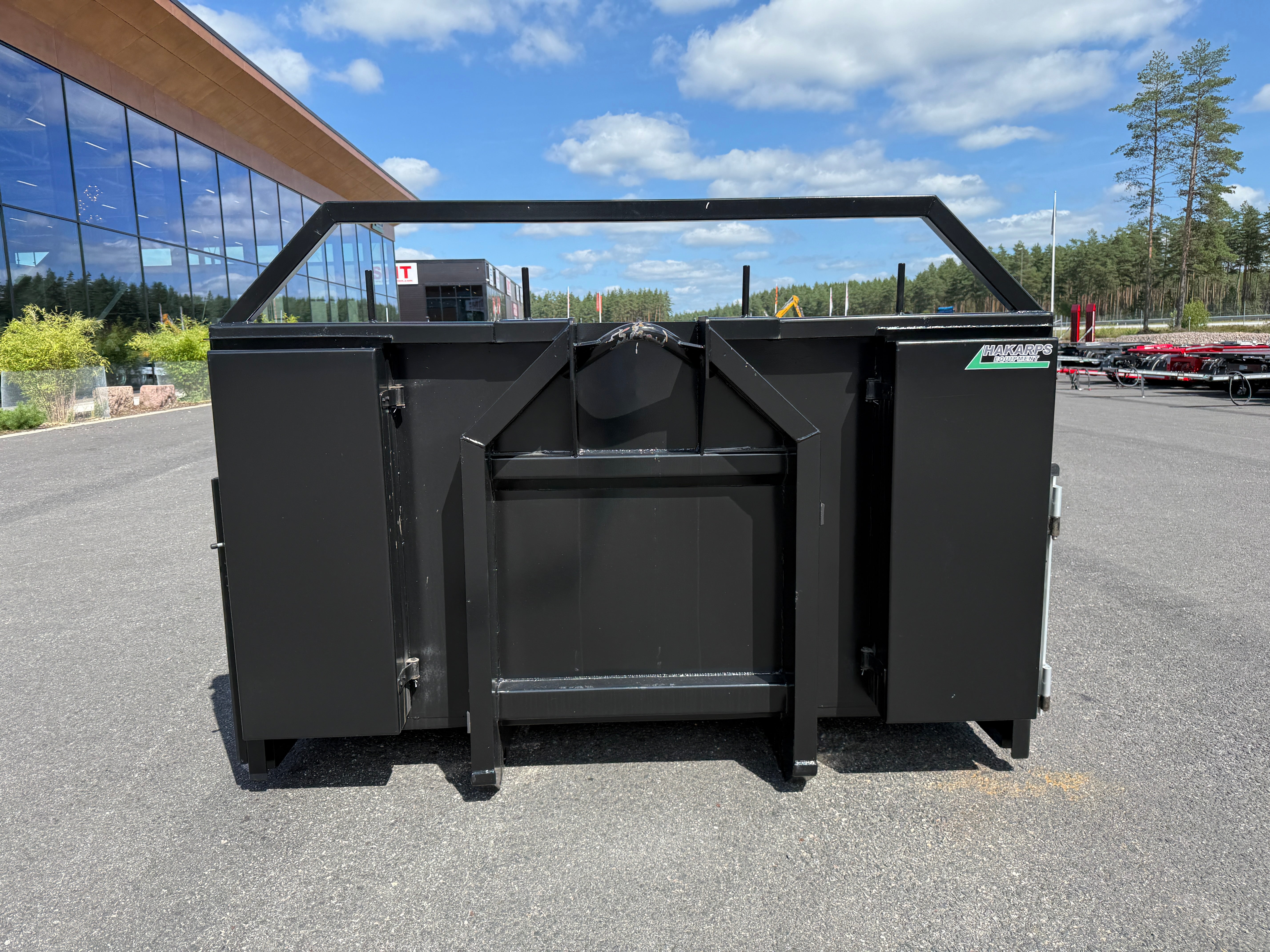 Lastväxlarflak med aluminiumlämmar grusförstärkt 5.600mm