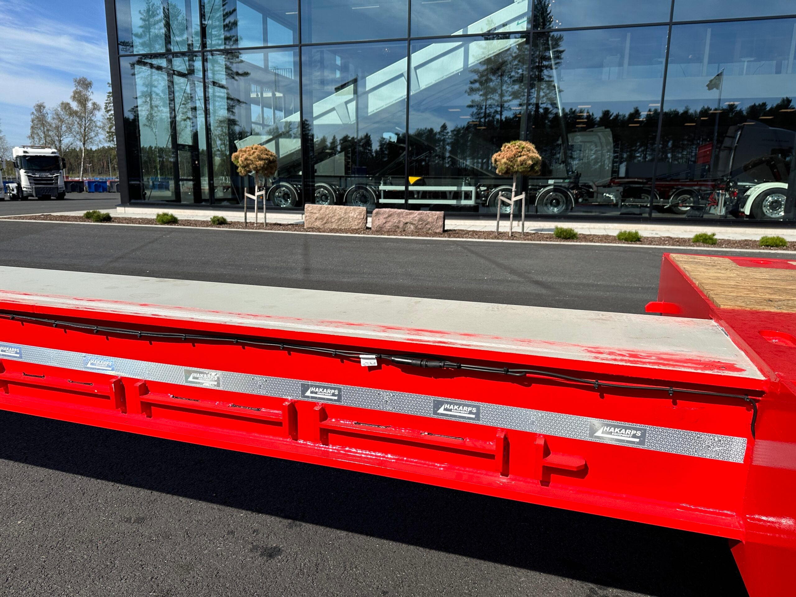4 axlad ROJO 18,5m jumbotrailer 9m trombon 38 tons skattevikt