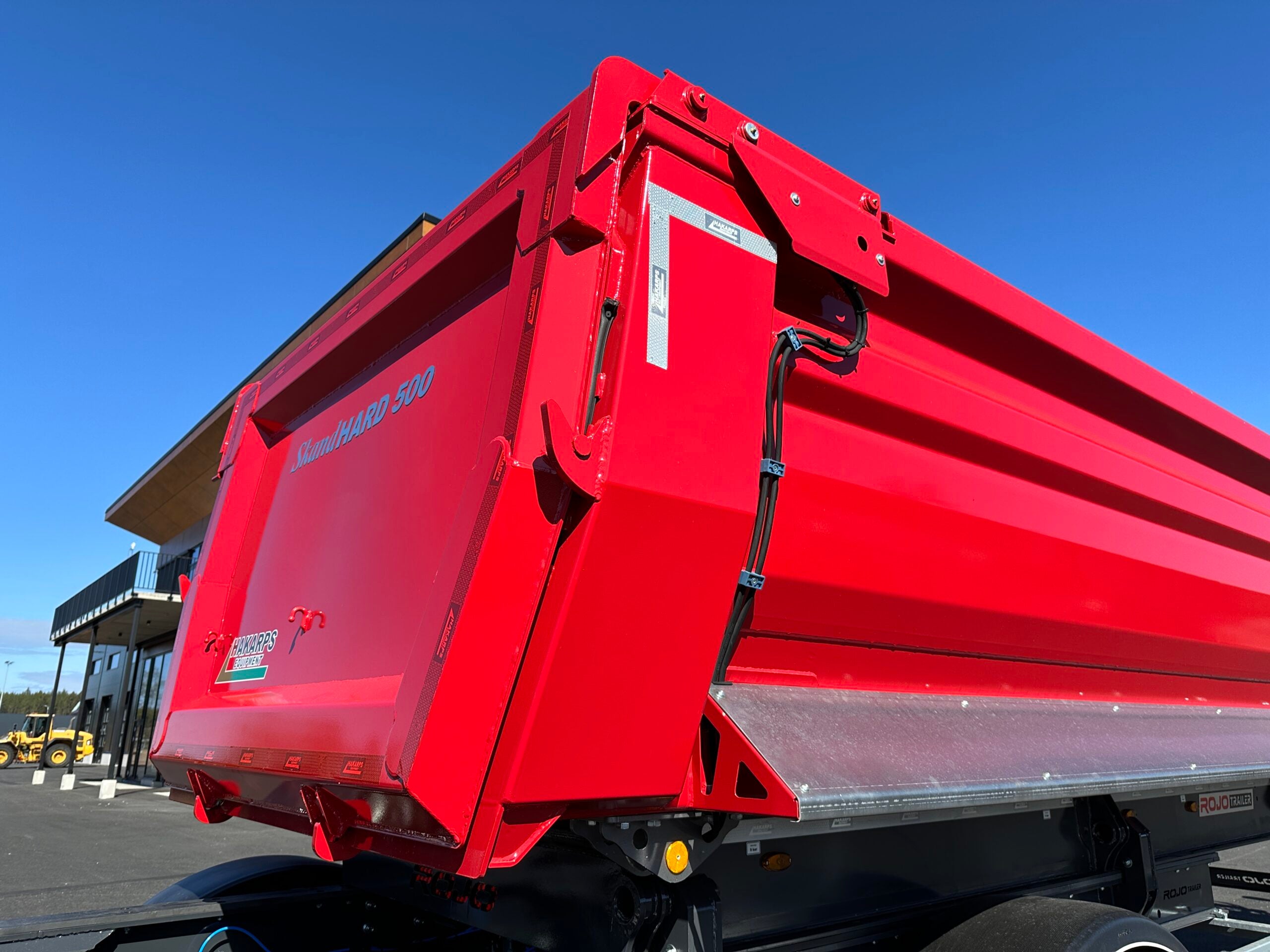 3 axlad ROJO - Tipptrailer med skjutbar trippel