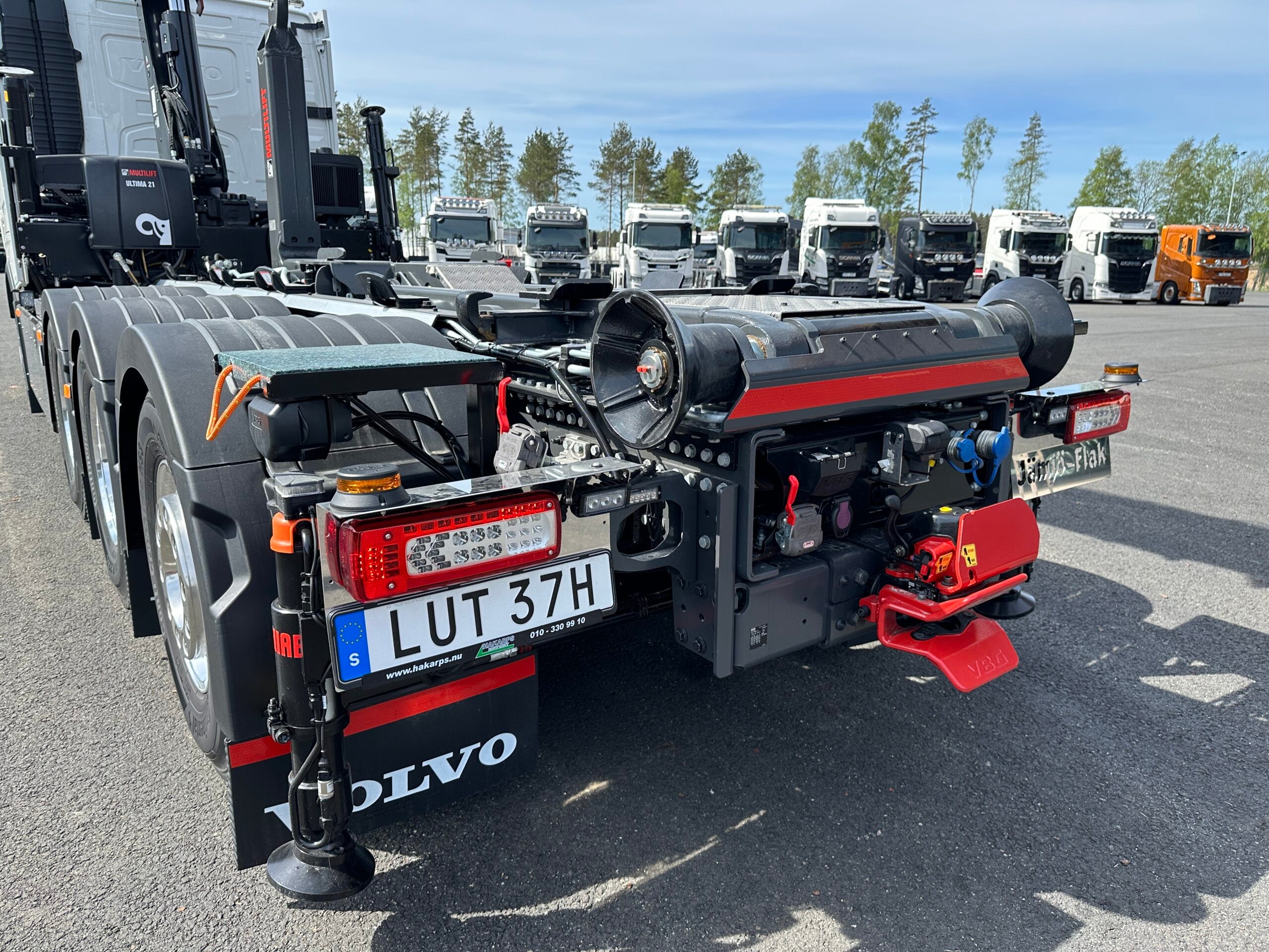 Volvo FH500 Tridem kranväxlare Hiab 302 E6