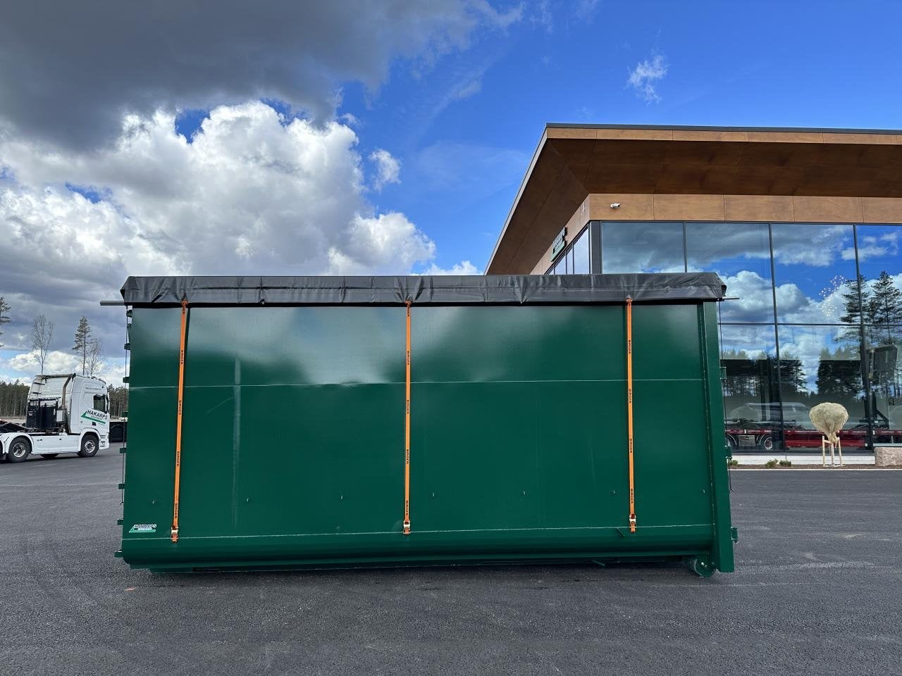 Hakarps - 40m3 fliscontainer