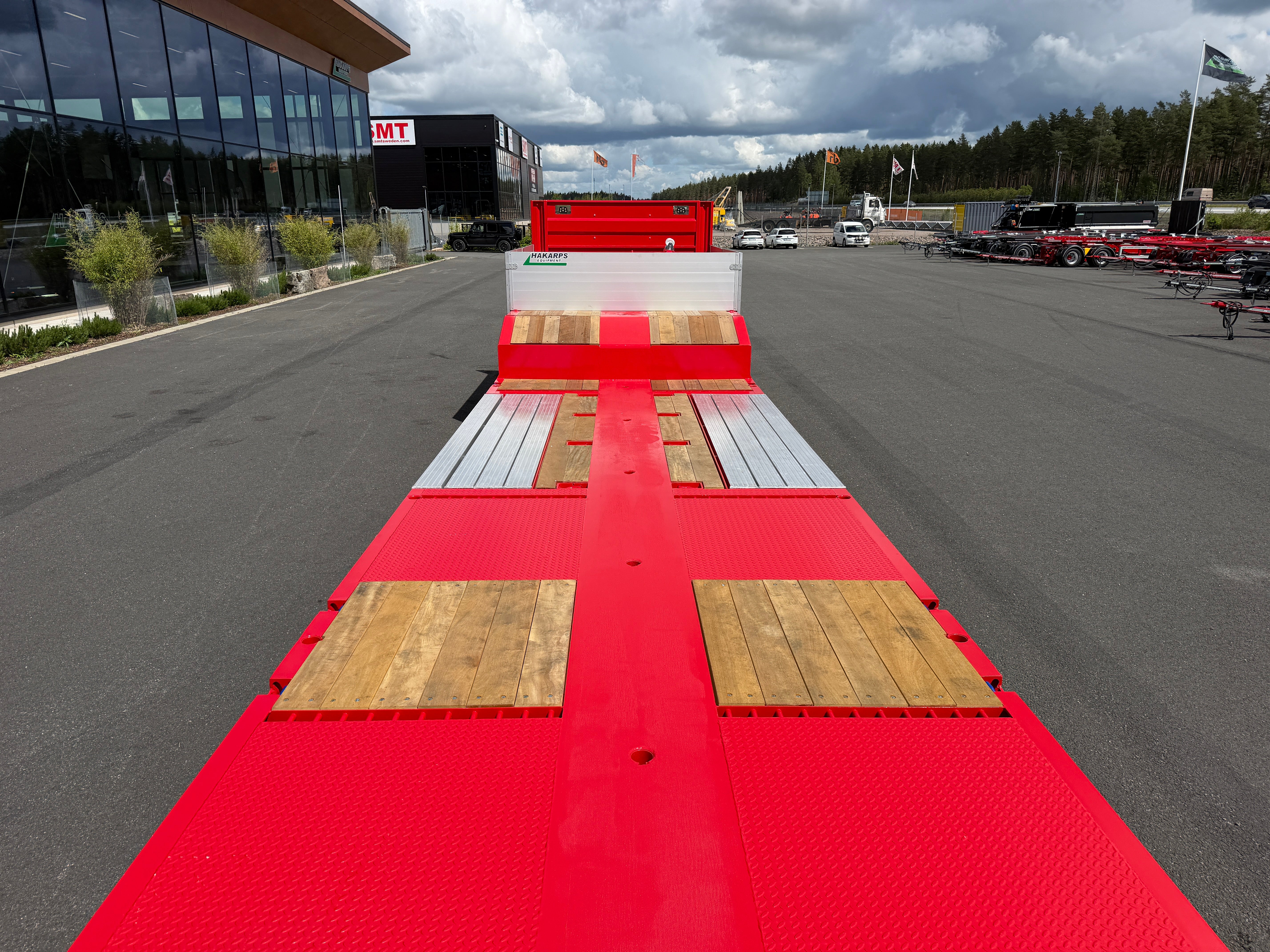 4 axlad ROJO 18,5m jumbotrailer med hjulfickor 38 tons skattevikt