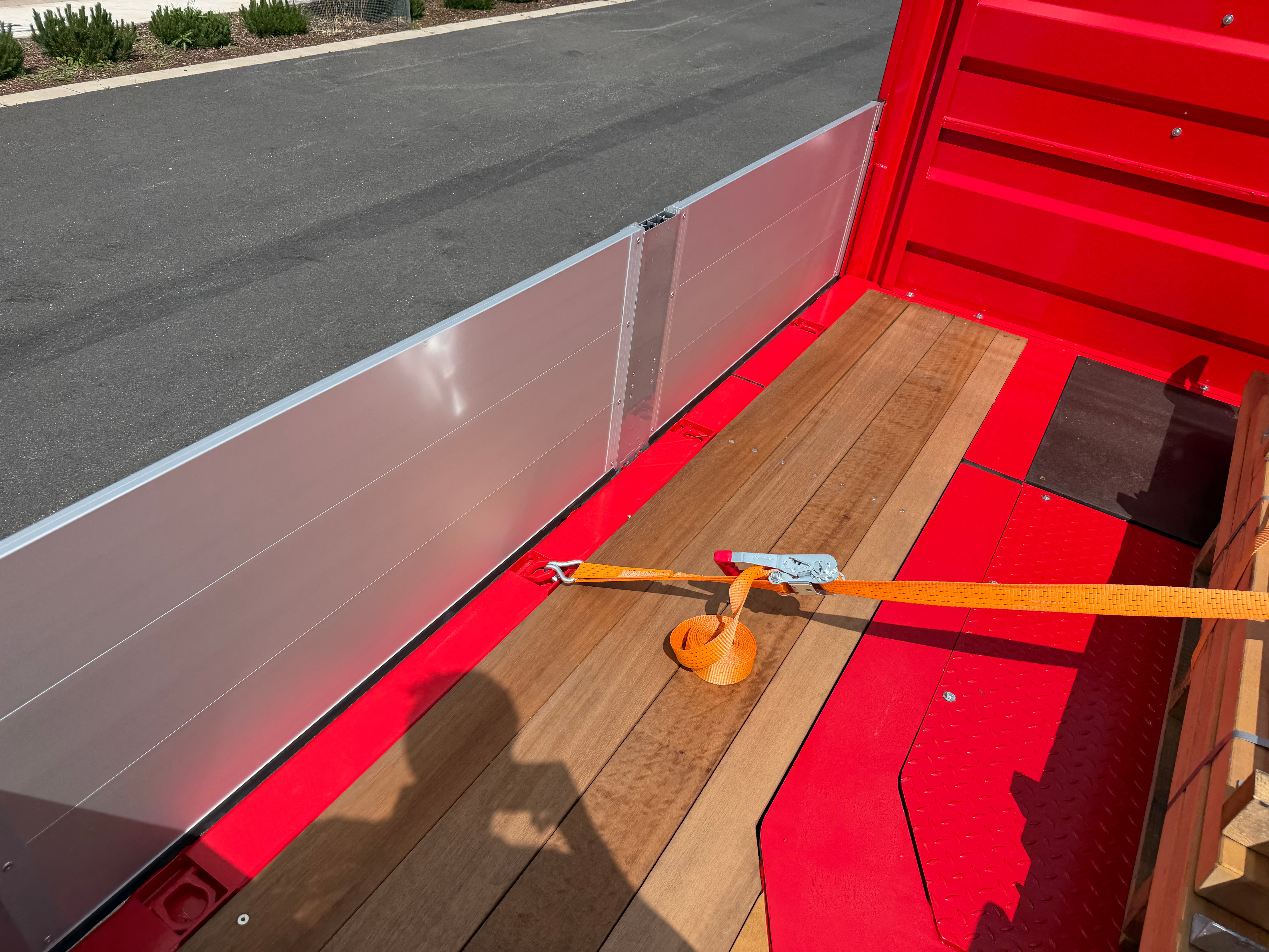 4 axlad ROJO 18,5m jumbotrailer med hjulfickor 38 tons skattevikt