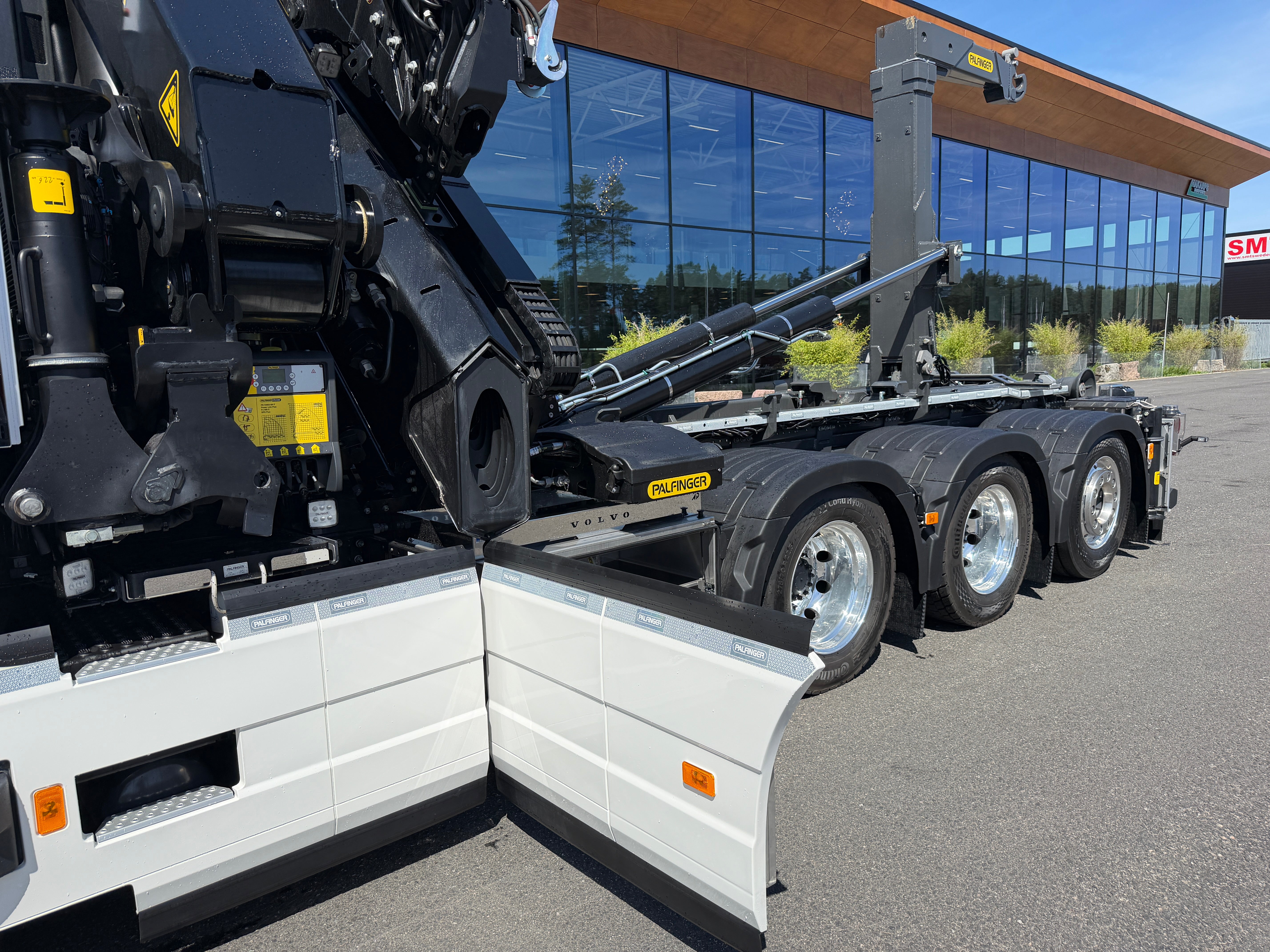 Volvo FH13 500 tridem kranväxlare Palfinger PK53002 SH + jibb