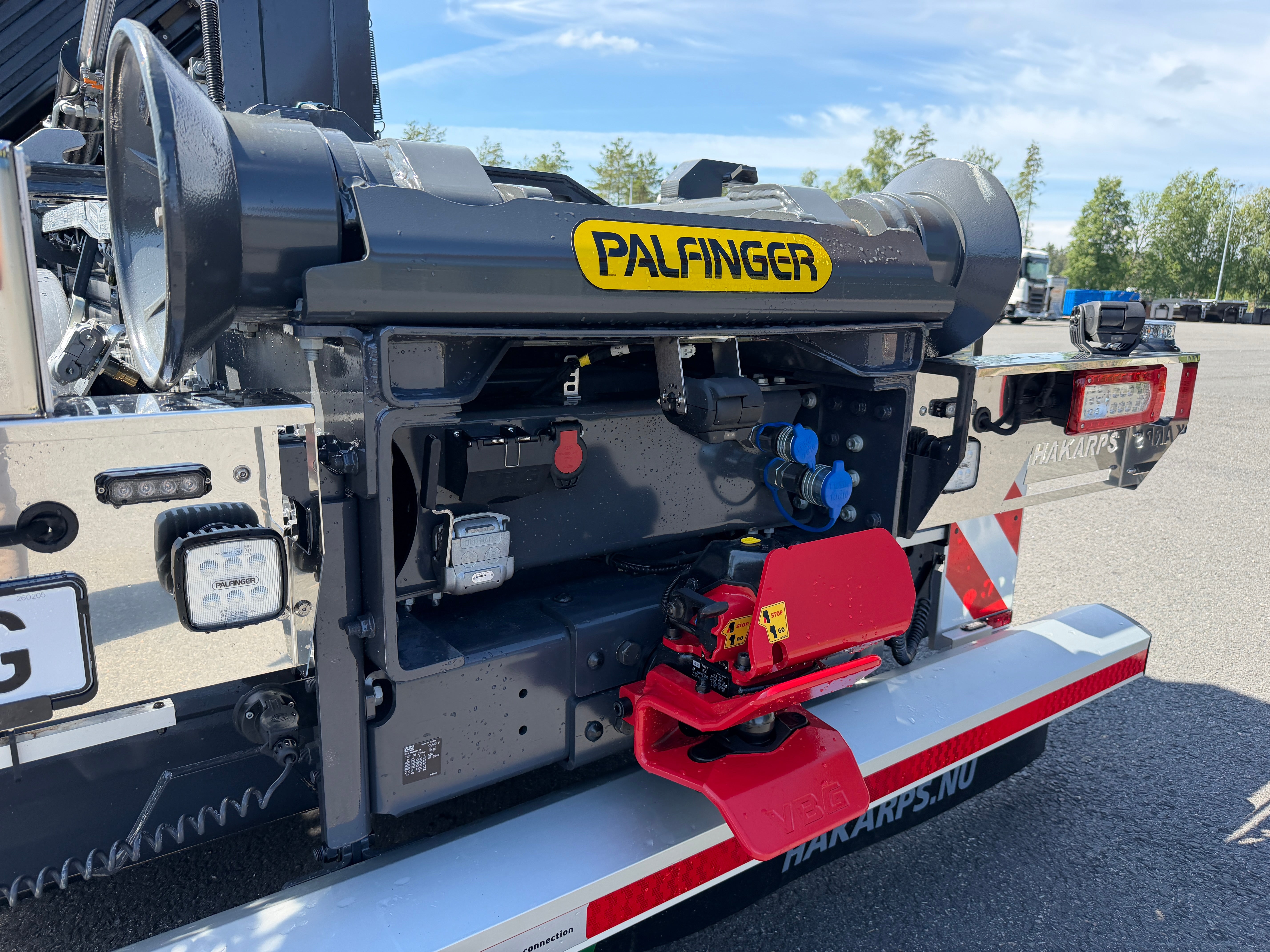 Volvo FH13 500 tridem kranväxlare Palfinger PK53002 SH + jibb