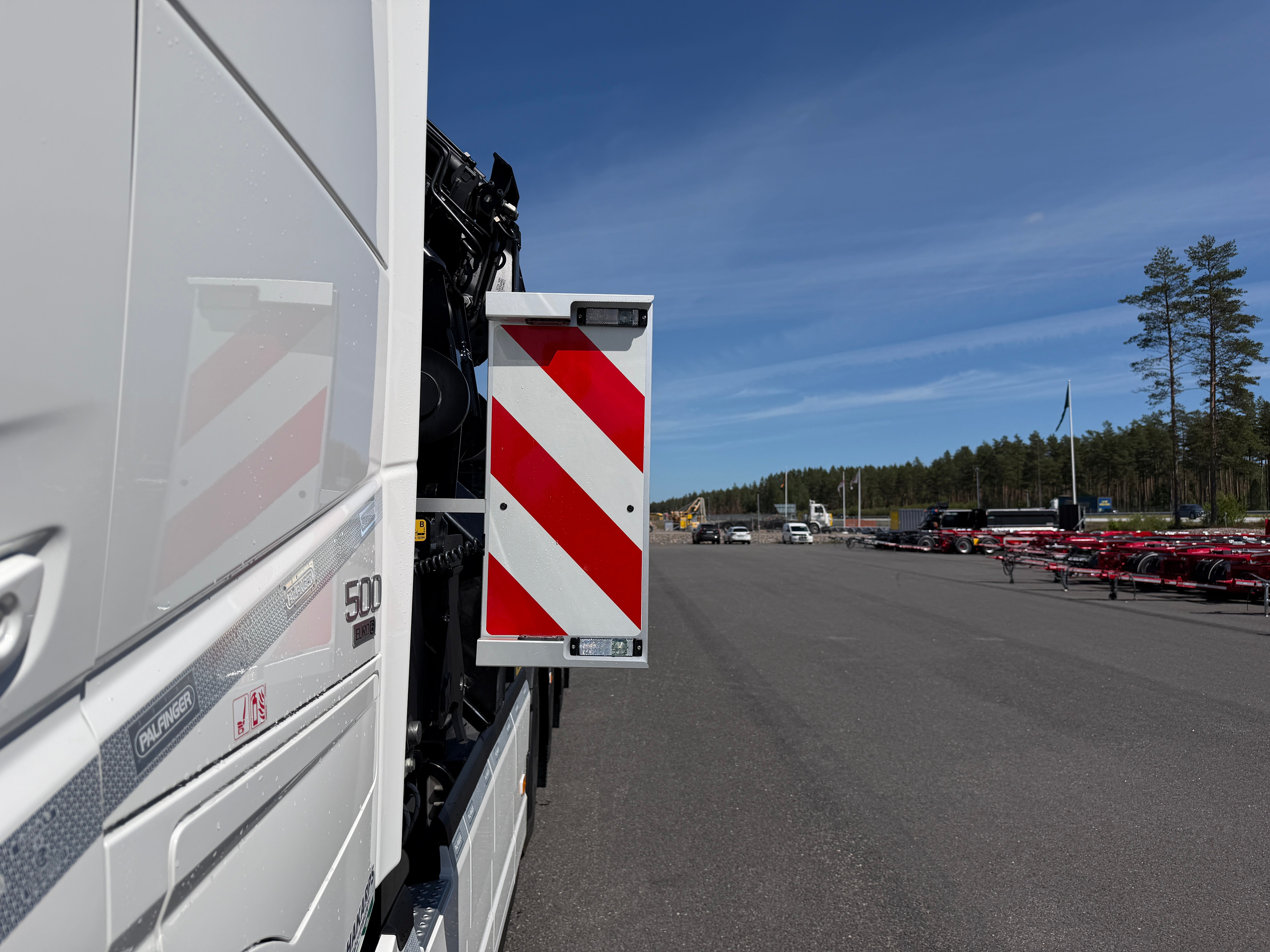 Volvo FH13 500 tridem kranväxlare Palfinger PK53002 SH + jibb