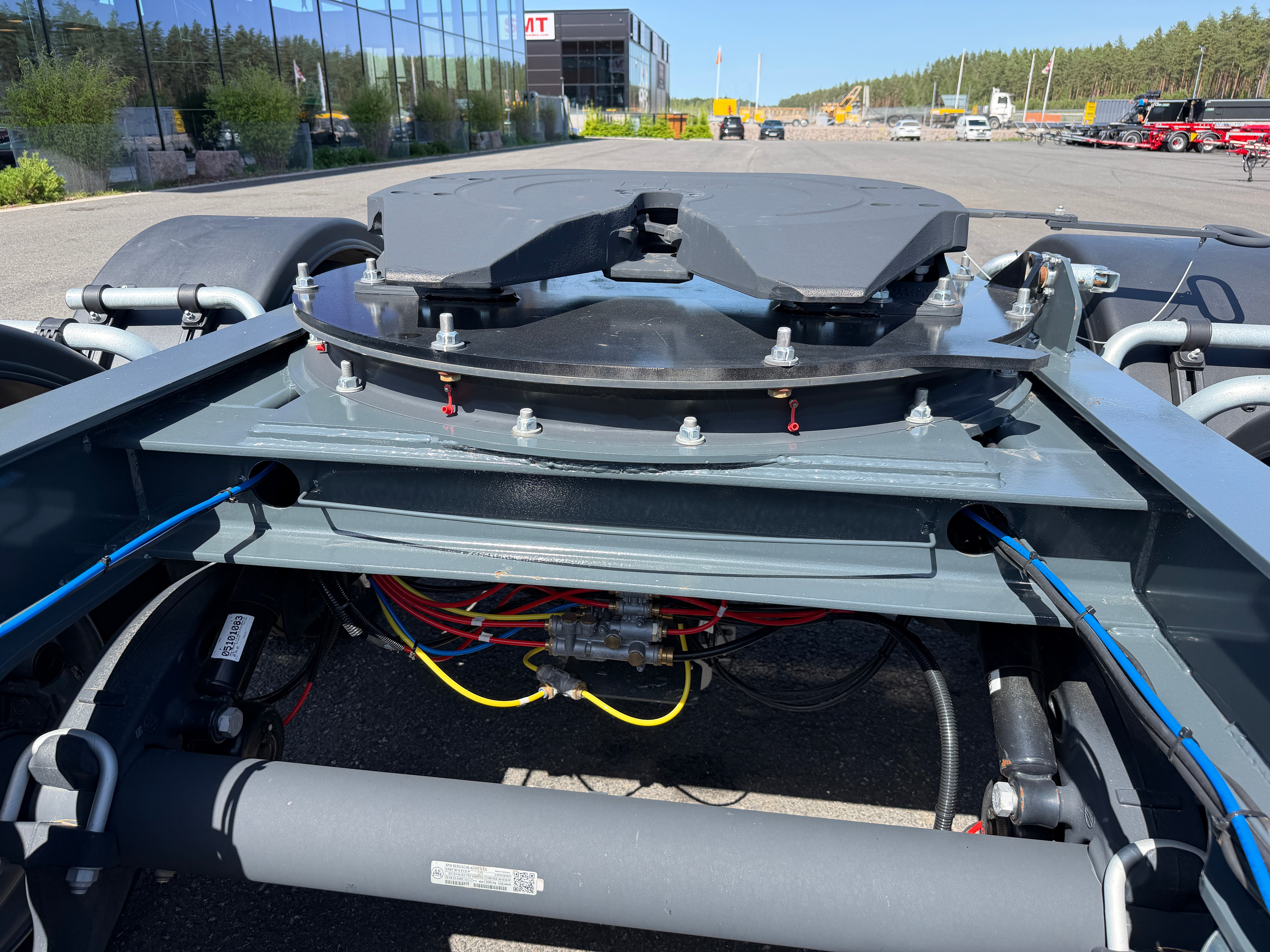 Hakarps - LECI TRAILER  2 axlad dolly med supersingel hjul